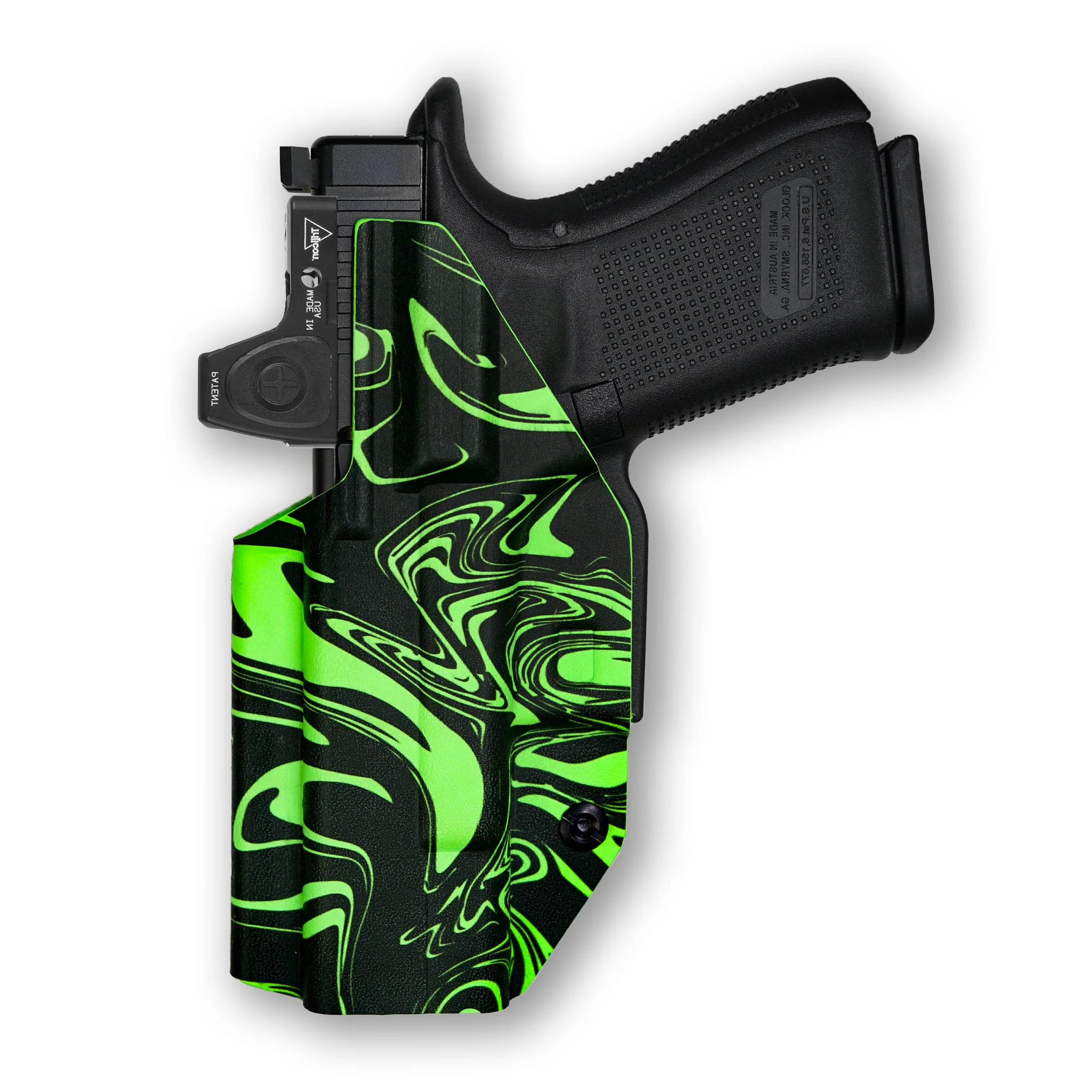 1911 3.25" Defender 45ACP Rail Only Red Dot Optic Cut IWB Holster - Image 52