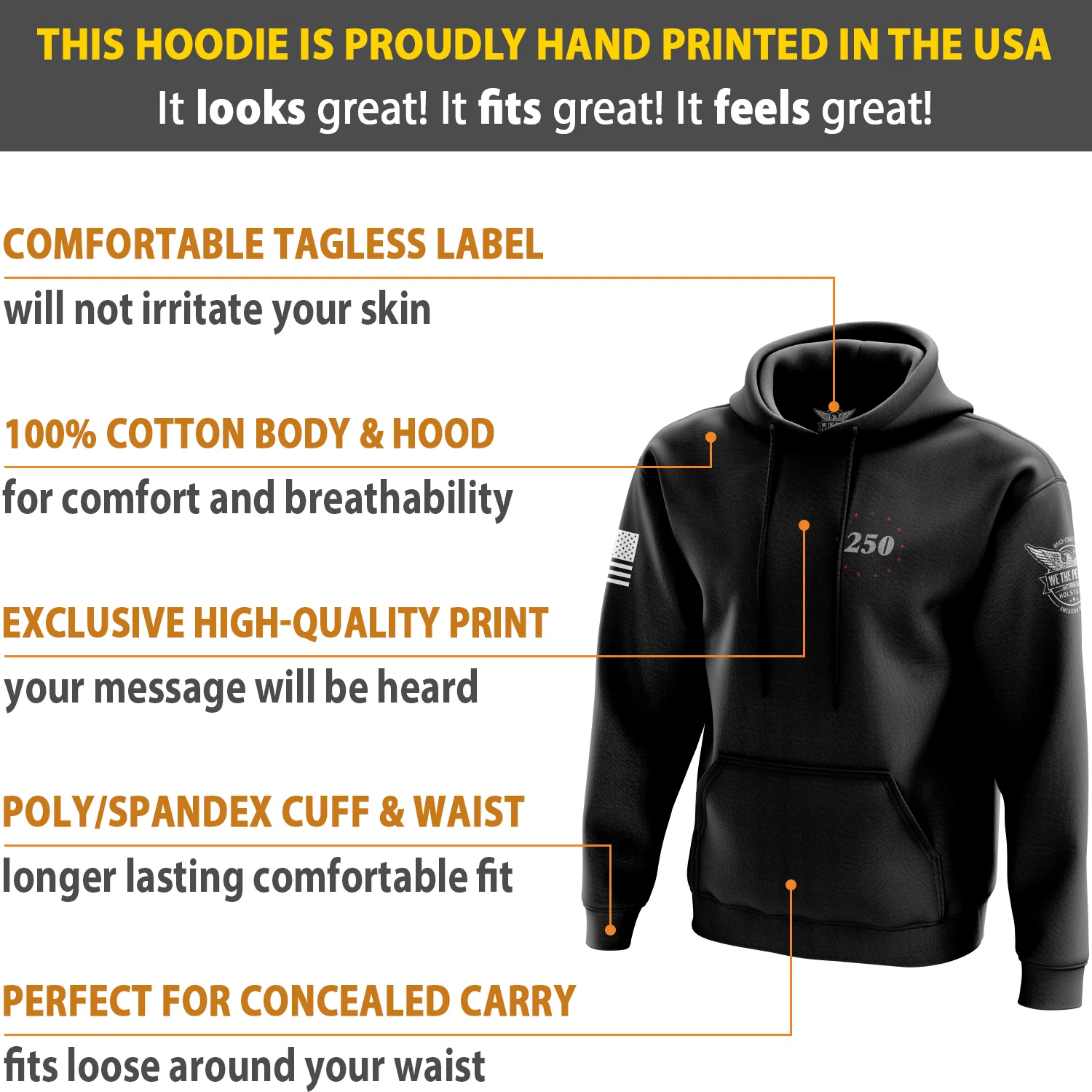 250th Eagle Edition Hoodie - Image 6