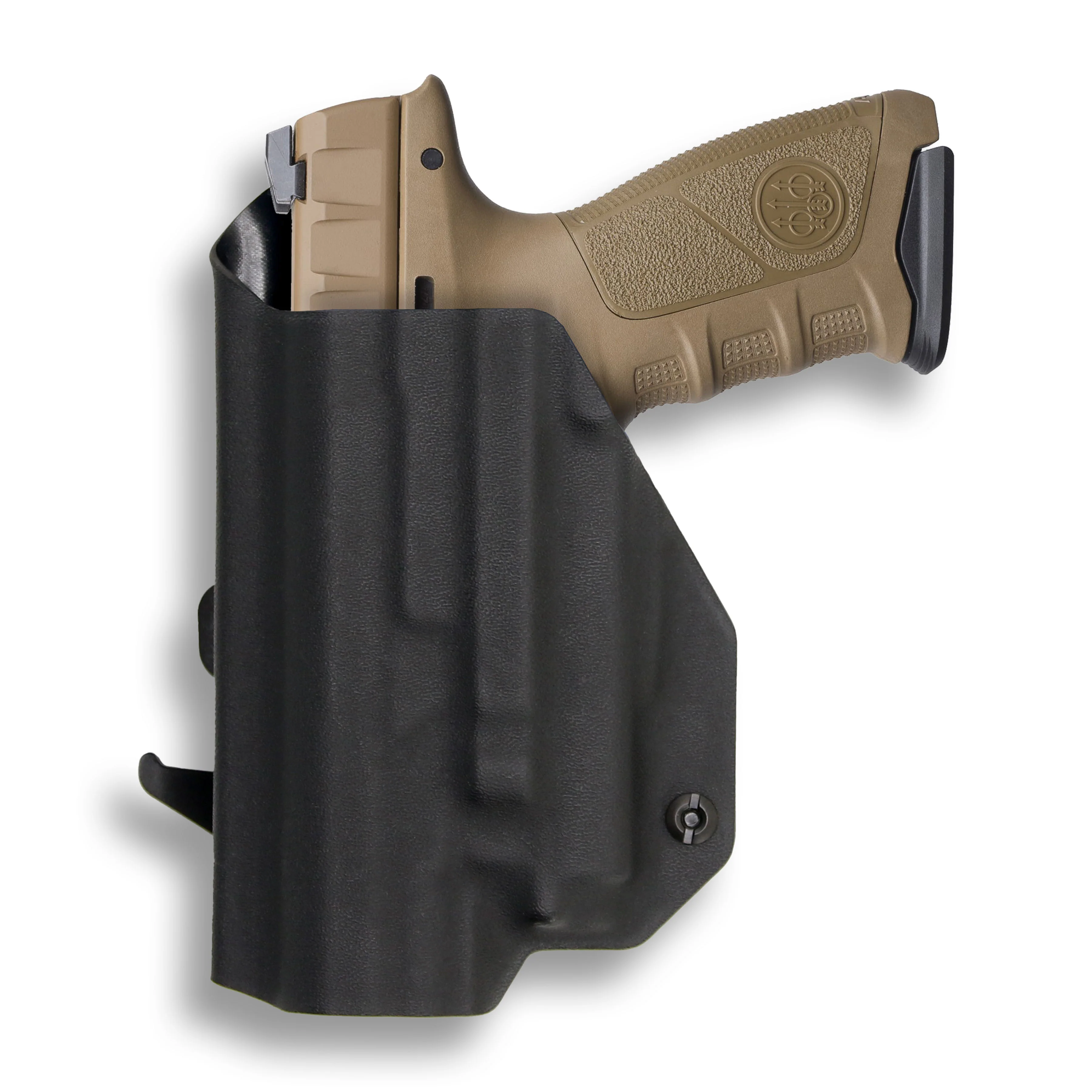 Beretta APX Full Size with Olight PL-Mini 2 Valkyrie Light OWB Holster - Image 3