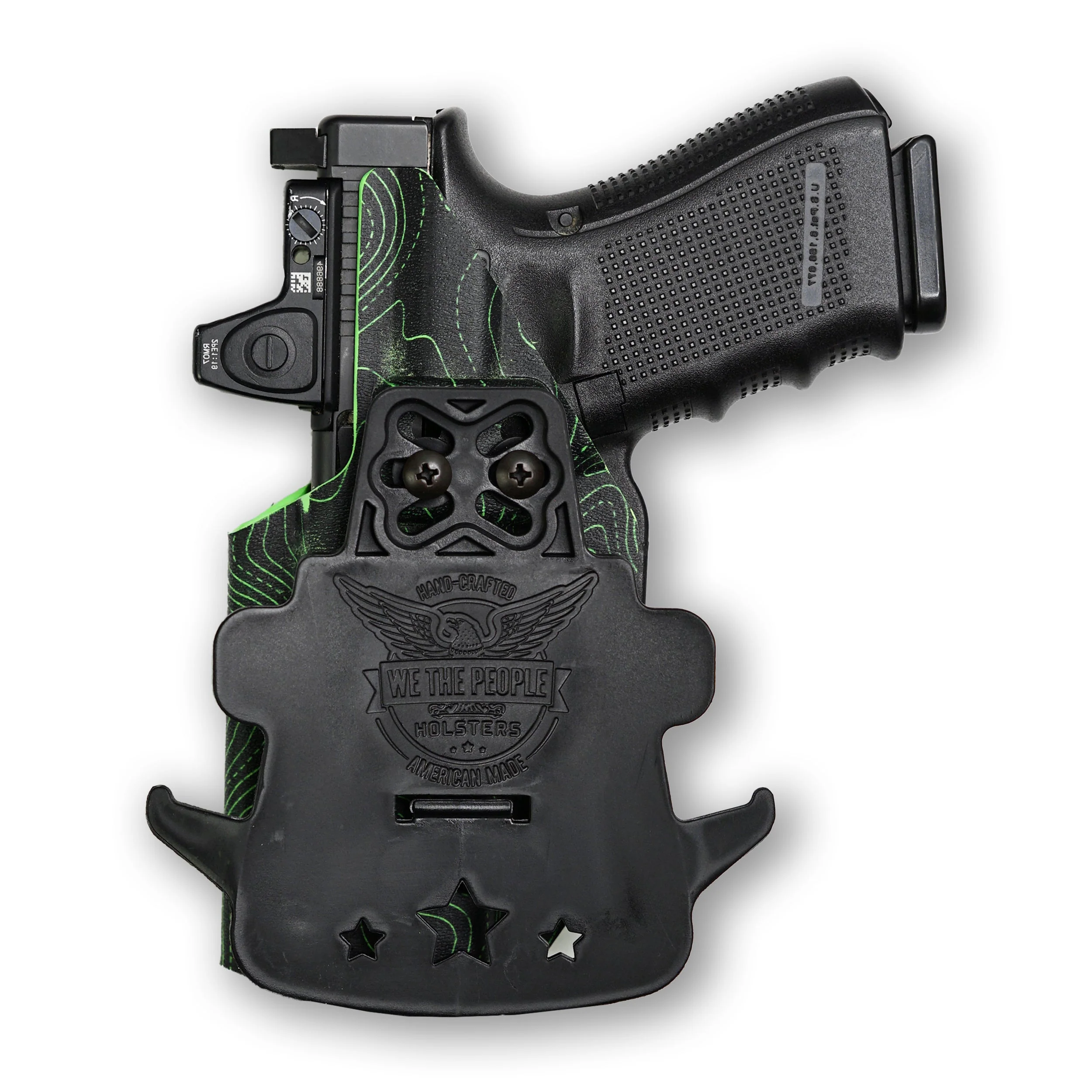 Canik TP9SF with Surefire X300U-A Light Red Dot Optic Cut OWB Holster - Image 50