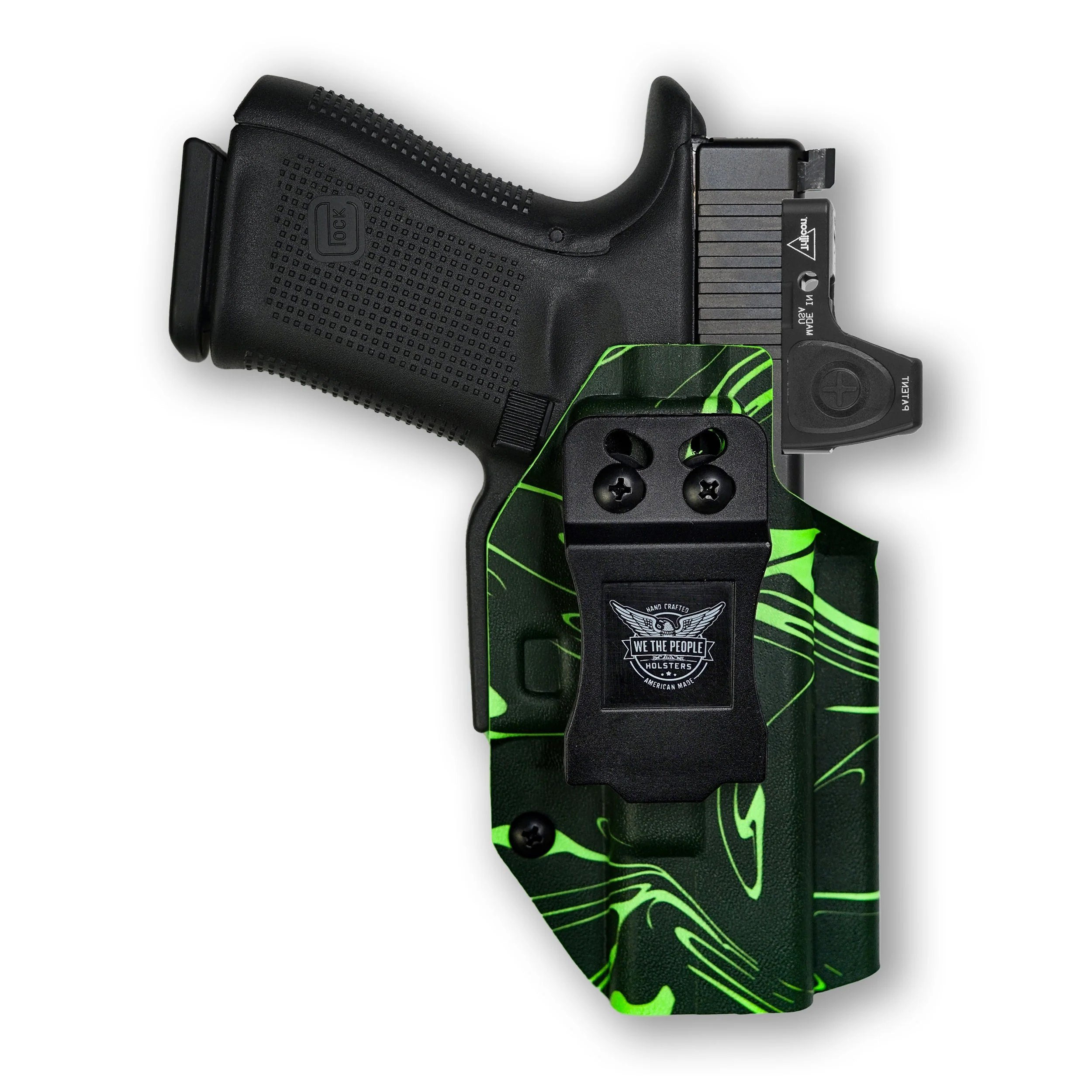 Colt 1911 3.25" Defender 45ACP No Rail Only Red Dot Optic Cut IWB Holster - Image 51