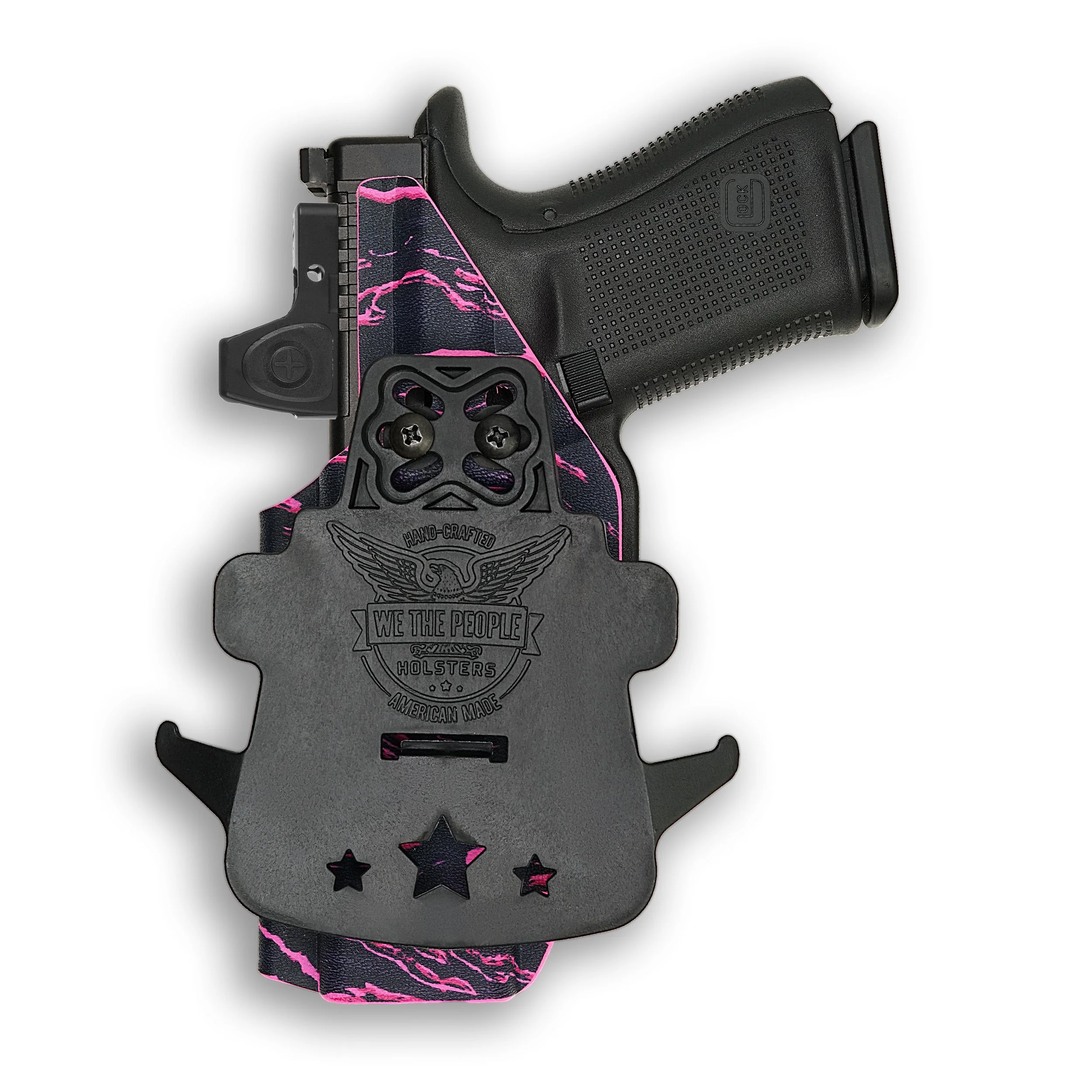 Colt 1911 4" Commander 45ACP with Streamlight TLR-7/7A/7X Light Red Dot Optic Cut OWB Holster - Image 88