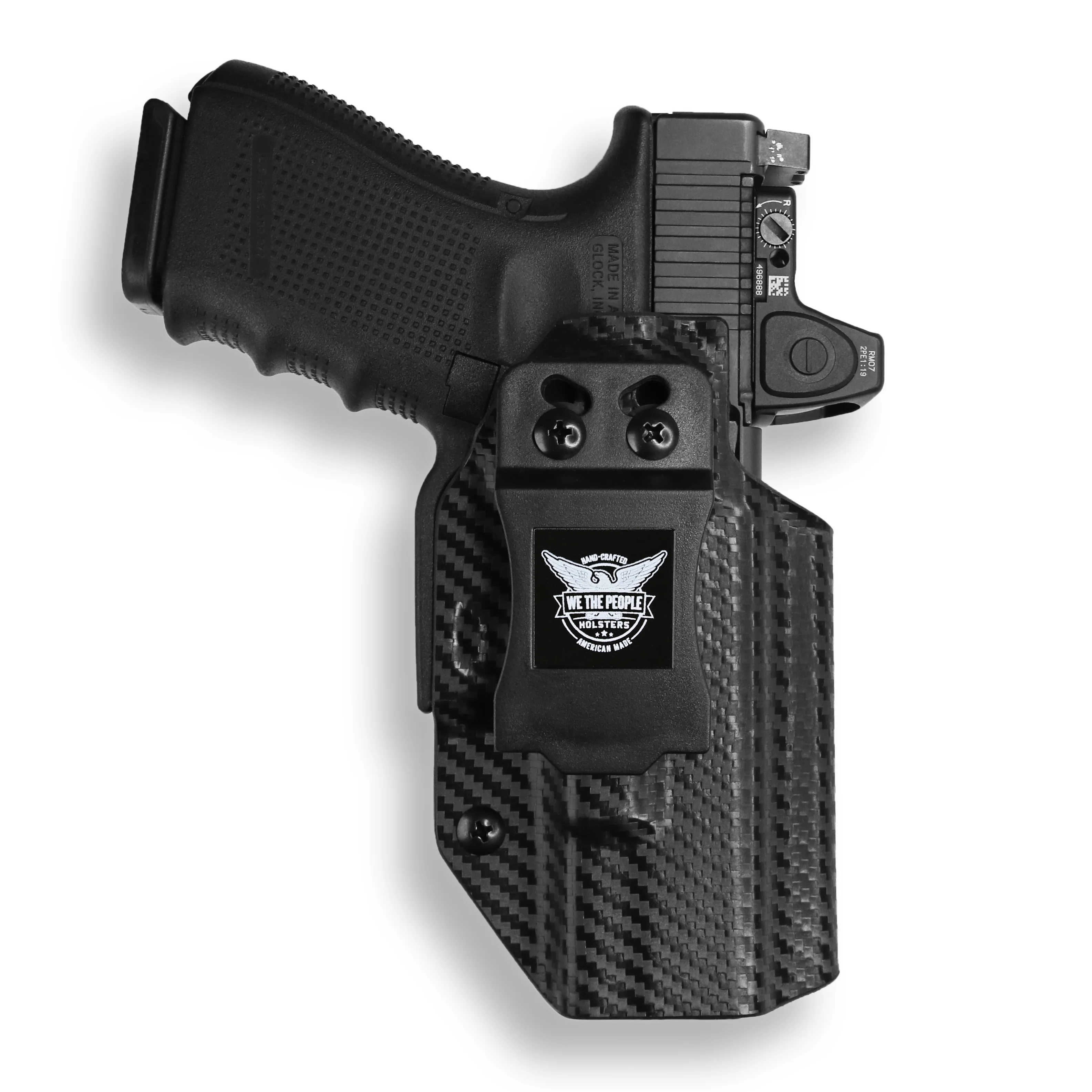 Sig Sauer P320-M17 Full Size 9MM/.40SW with Surefire X300U-A Light Red Dot Optic Cut IWB Holster - Image 5