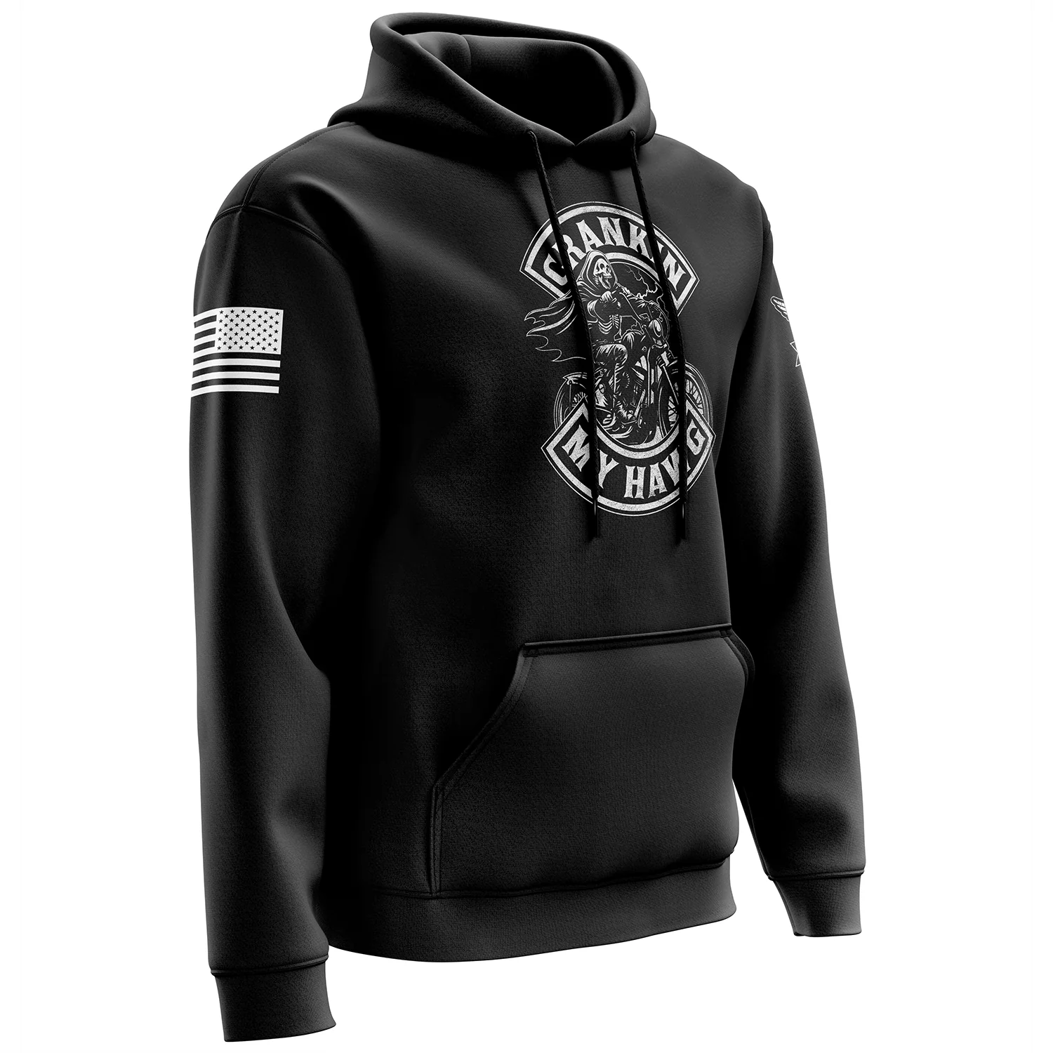 Crankin My Hawg Hoodie - Image 4
