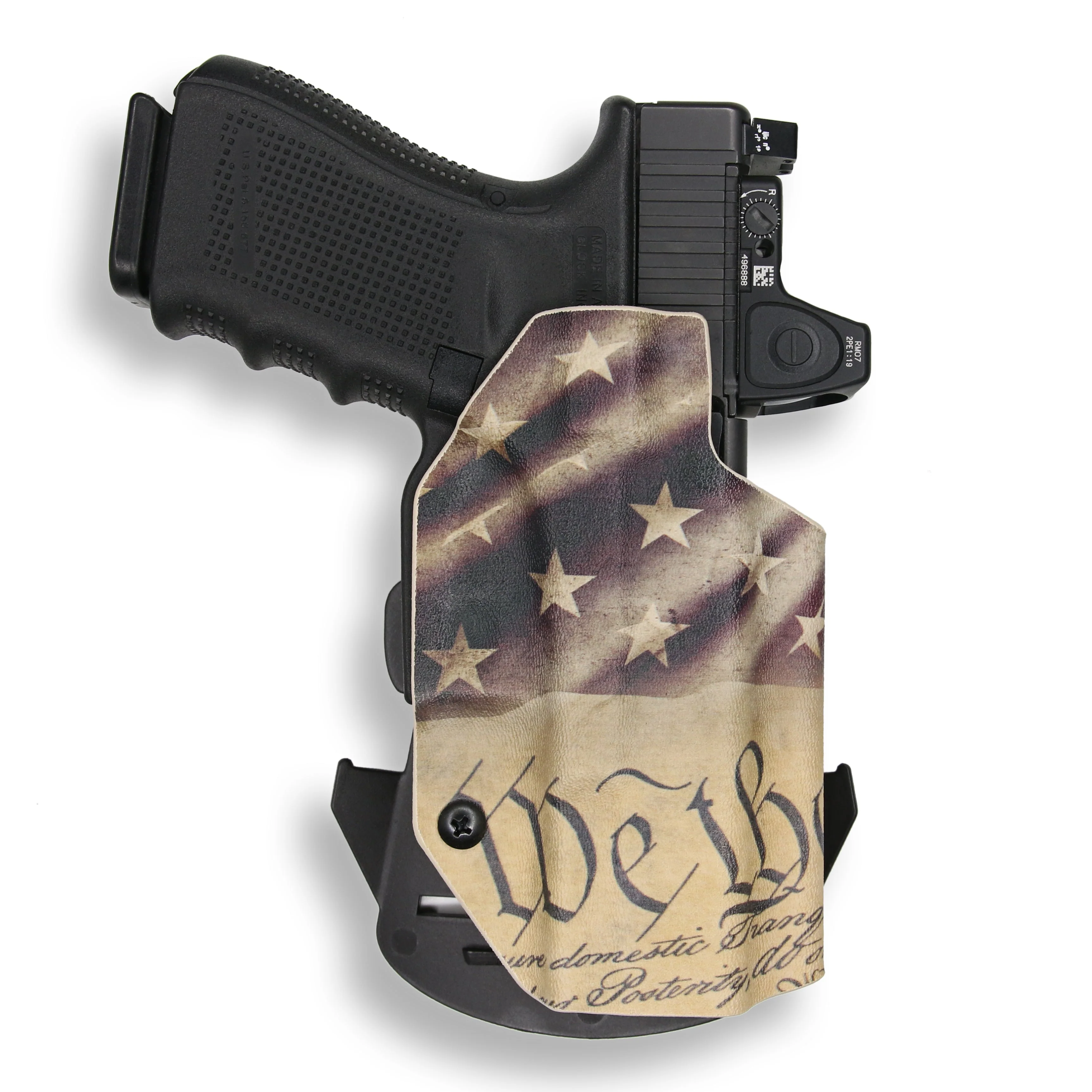CZ P-10 F OR Red Dot Optic Cut OWB Holster - Image 17
