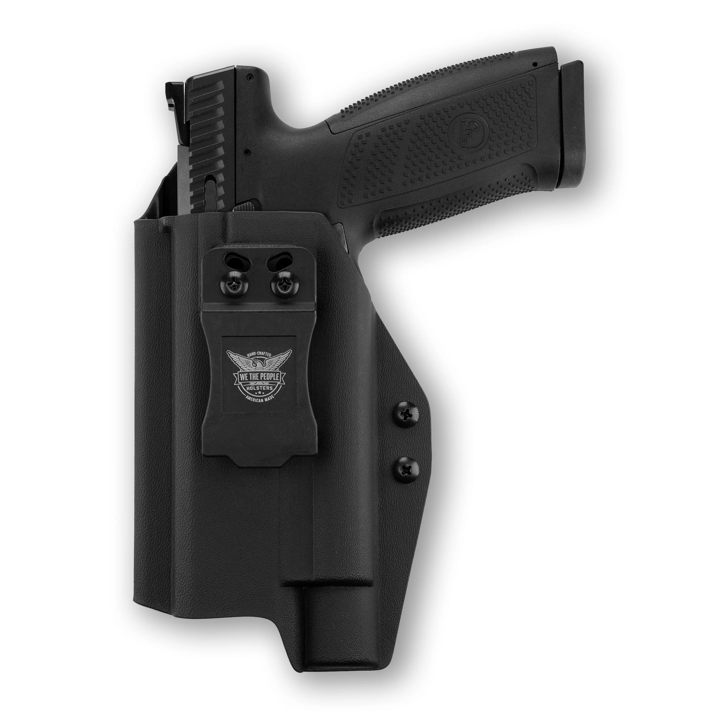 CZ P-10 F with Olight Valkyrie Turbo Light IWB Holster - Image 3