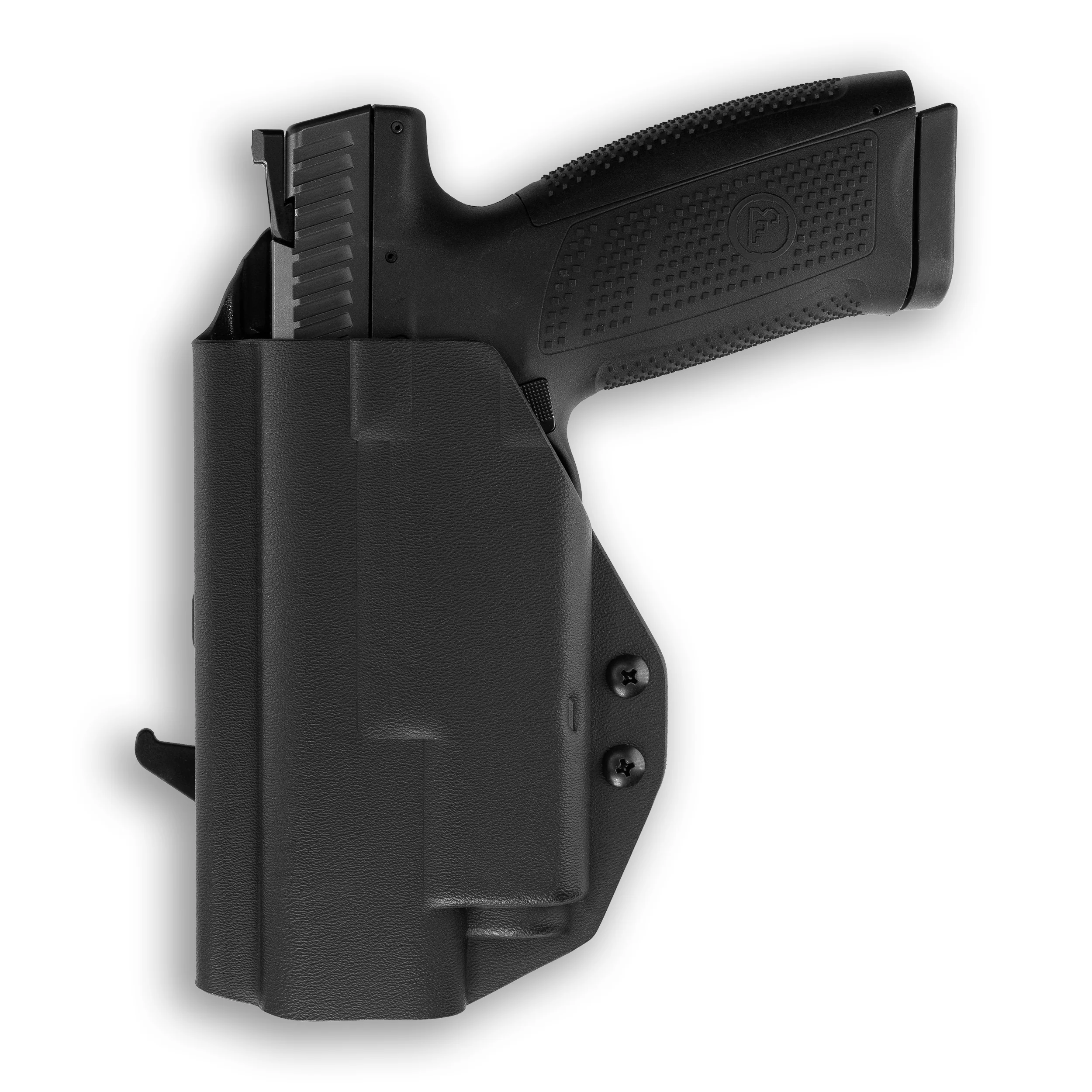 CZ P-10 C SR Threaded Barrel with Streamlight TLR-7/7A/7X Light OWB Holster - Image 3