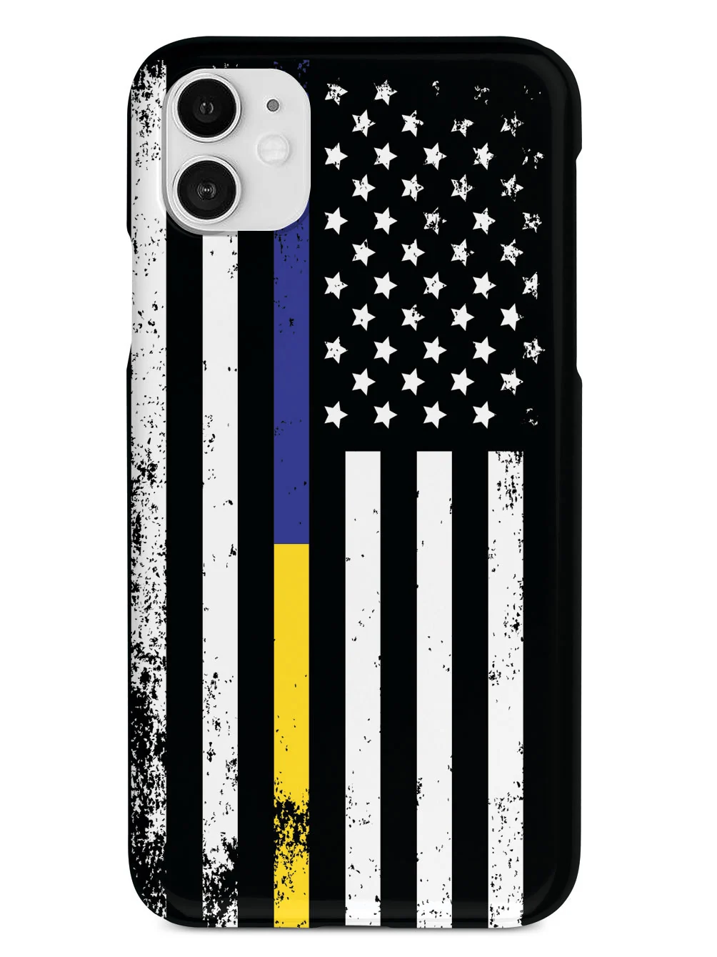 Downward American Flag - Thin Blue Line & Thin Gold Line Case - Image 14