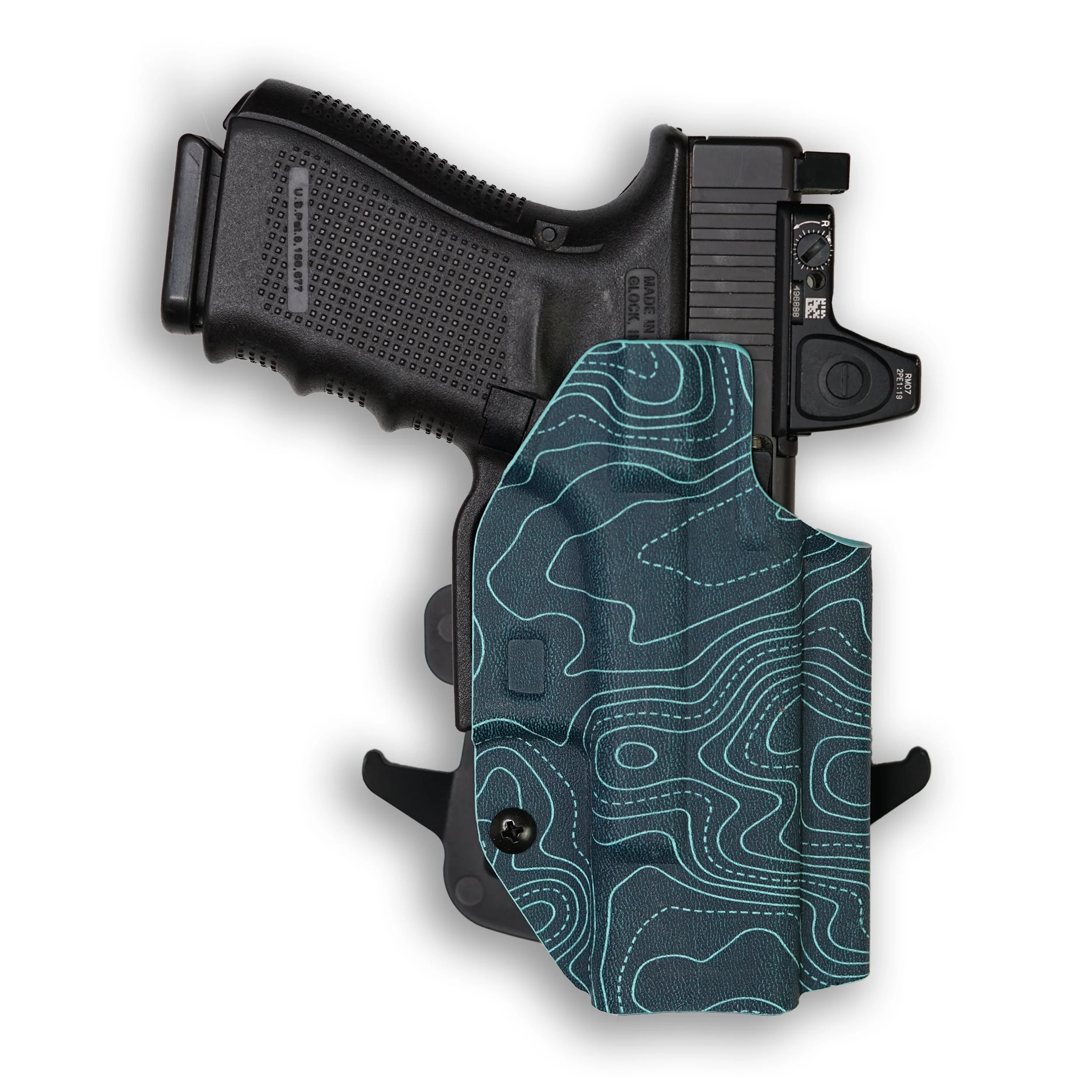 FN Reflex MRD with Streamlight TLR-7 Sub Light Red Dot Optic Cut OWB Holster - Image 48
