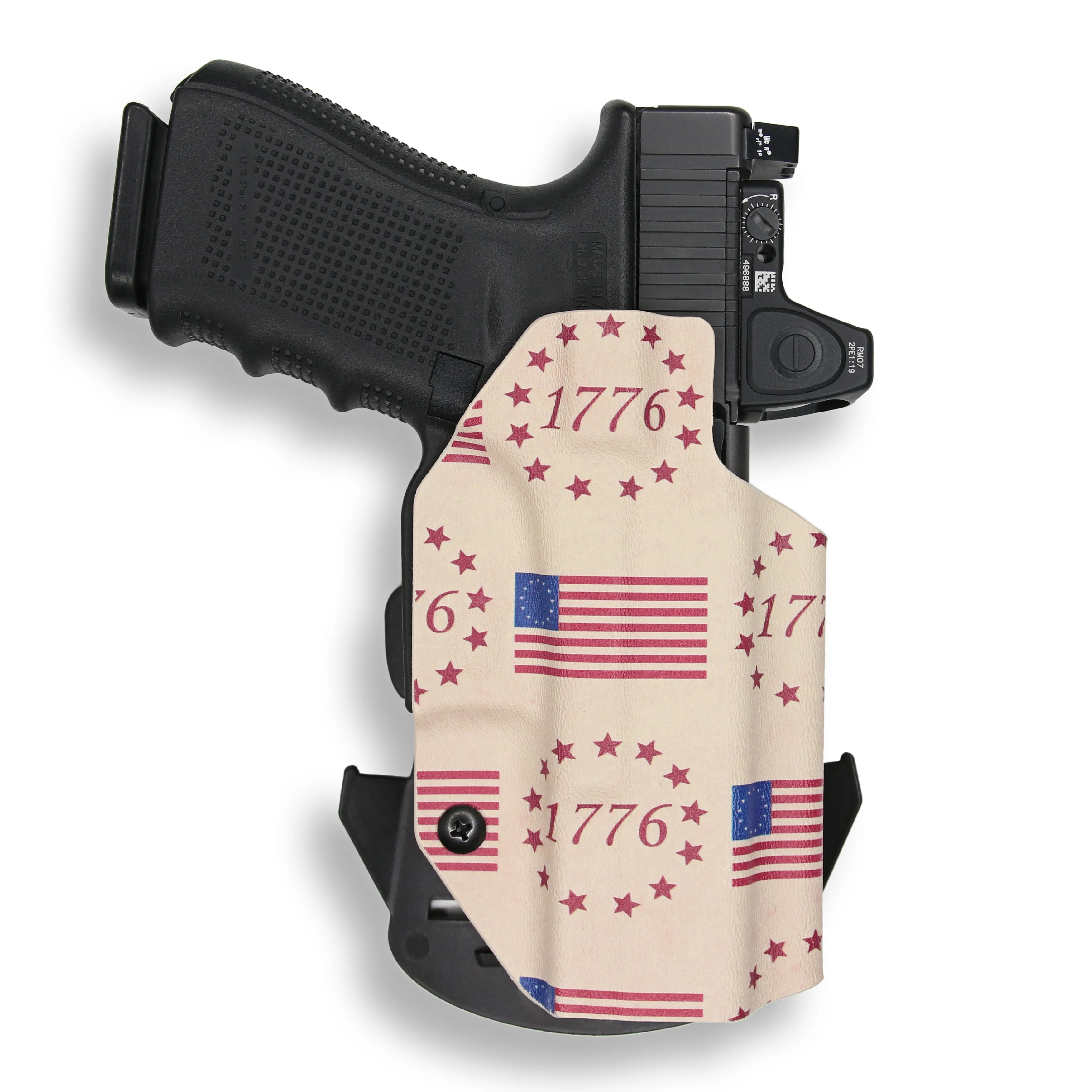 FN Reflex with Streamlight TLR-7 Sub Light Red Dot Optic Cut OWB Holster - Image 31
