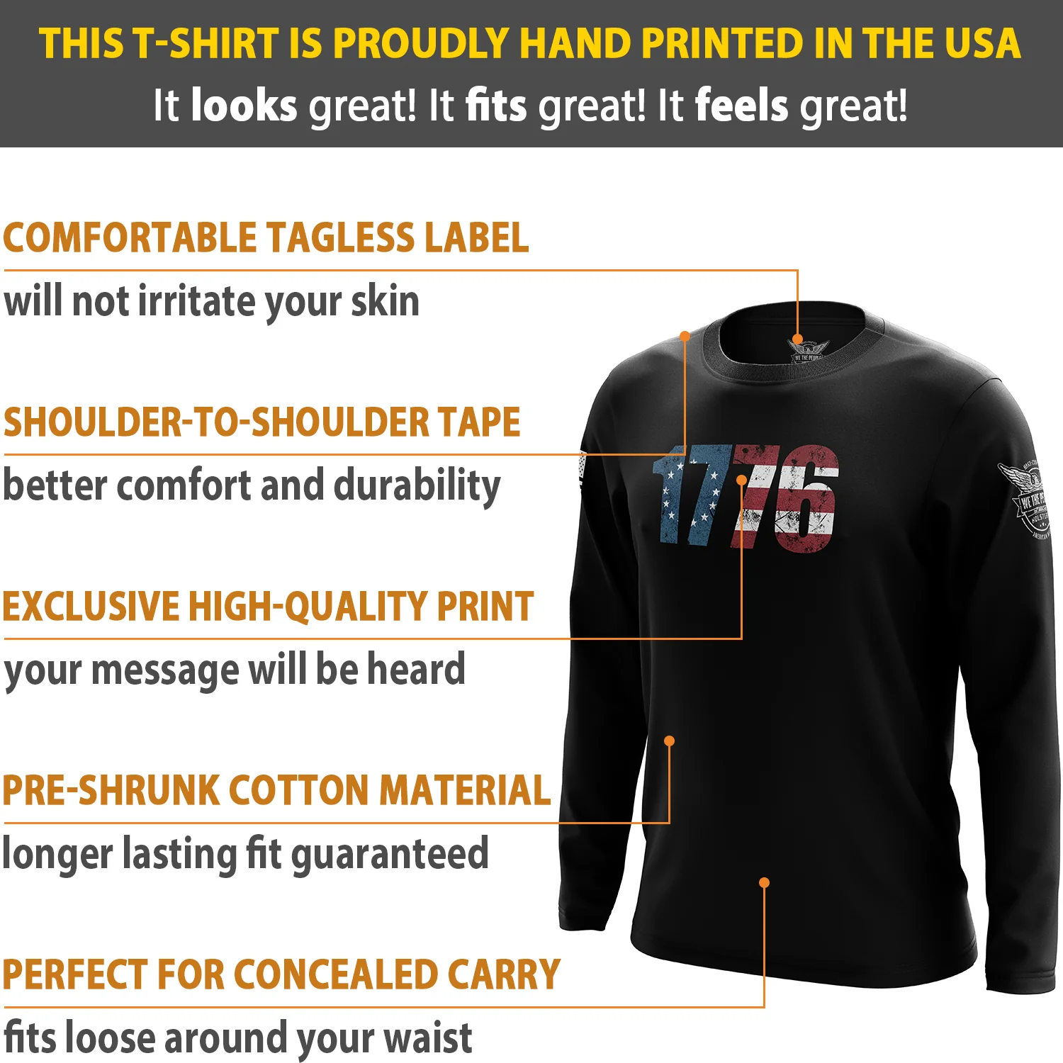 Forever 1776 Long Sleeve Shirt - Image 6