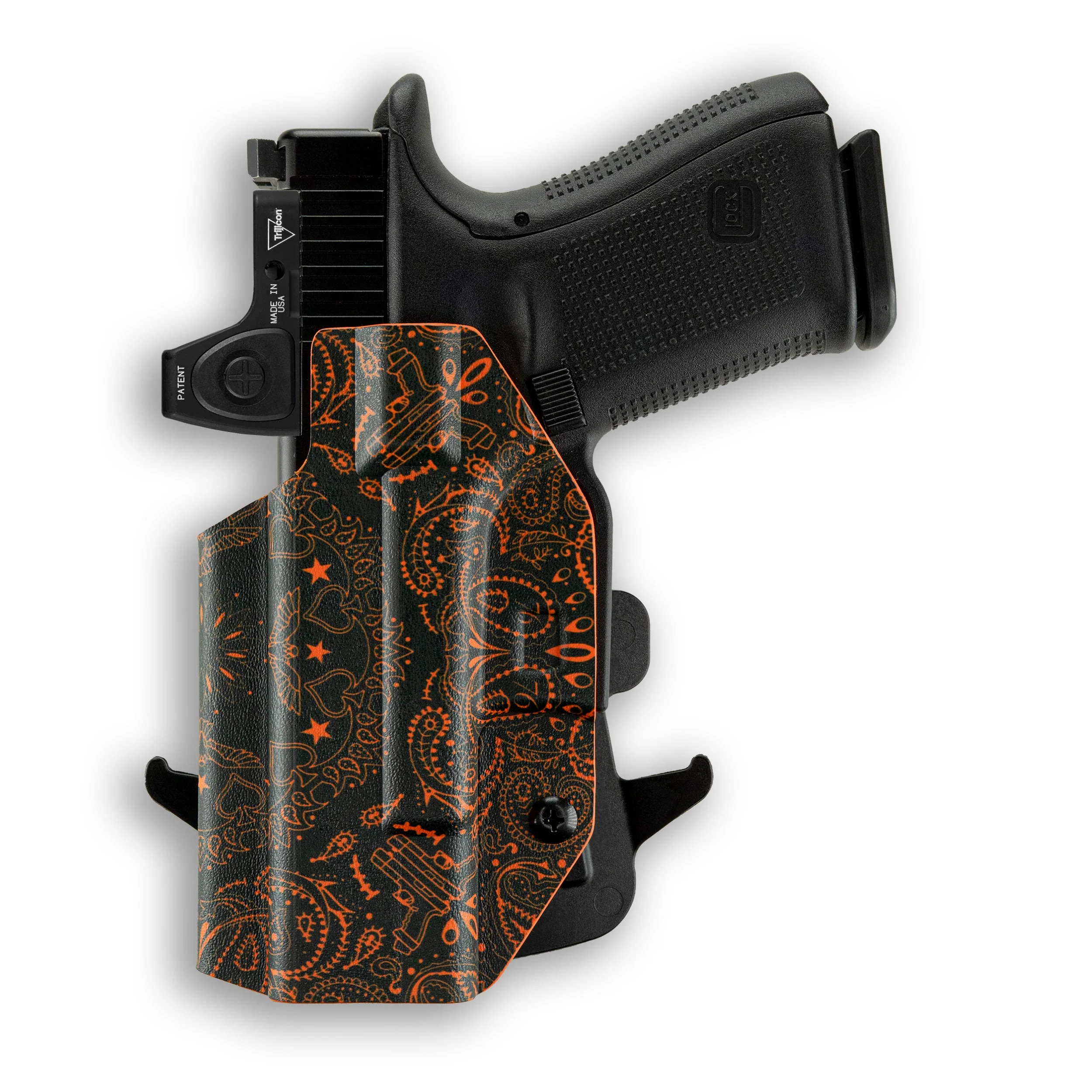 Glock 17 MOS Red Dot Optic Cut OWB Holster - Image 117