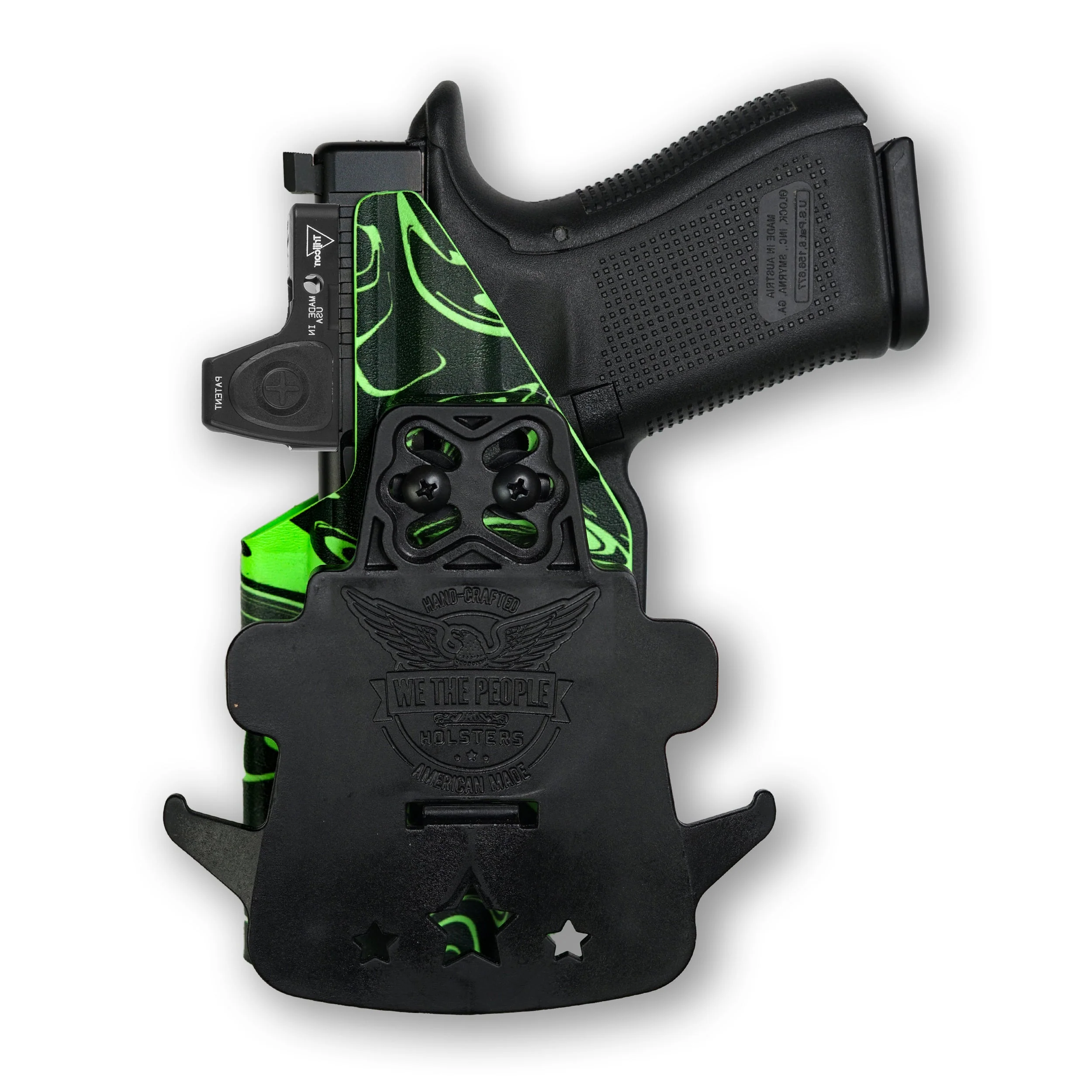 Glock 17 MOS with Streamlight TLR-1/1S/HL Light Red Dot Optic Cut OWB Holster - Image 56