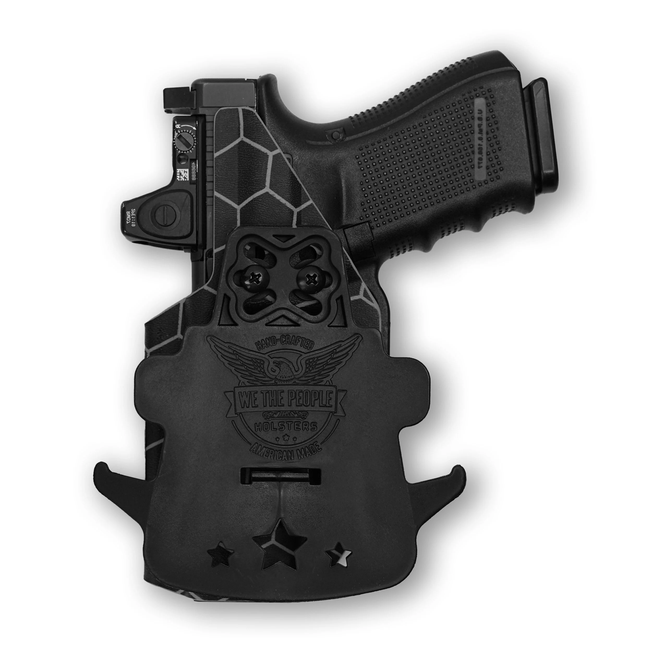 Glock 17 MOS with Olight Baldr RL Mini Light Red Dot Optic Cut OWB Holster - Image 64