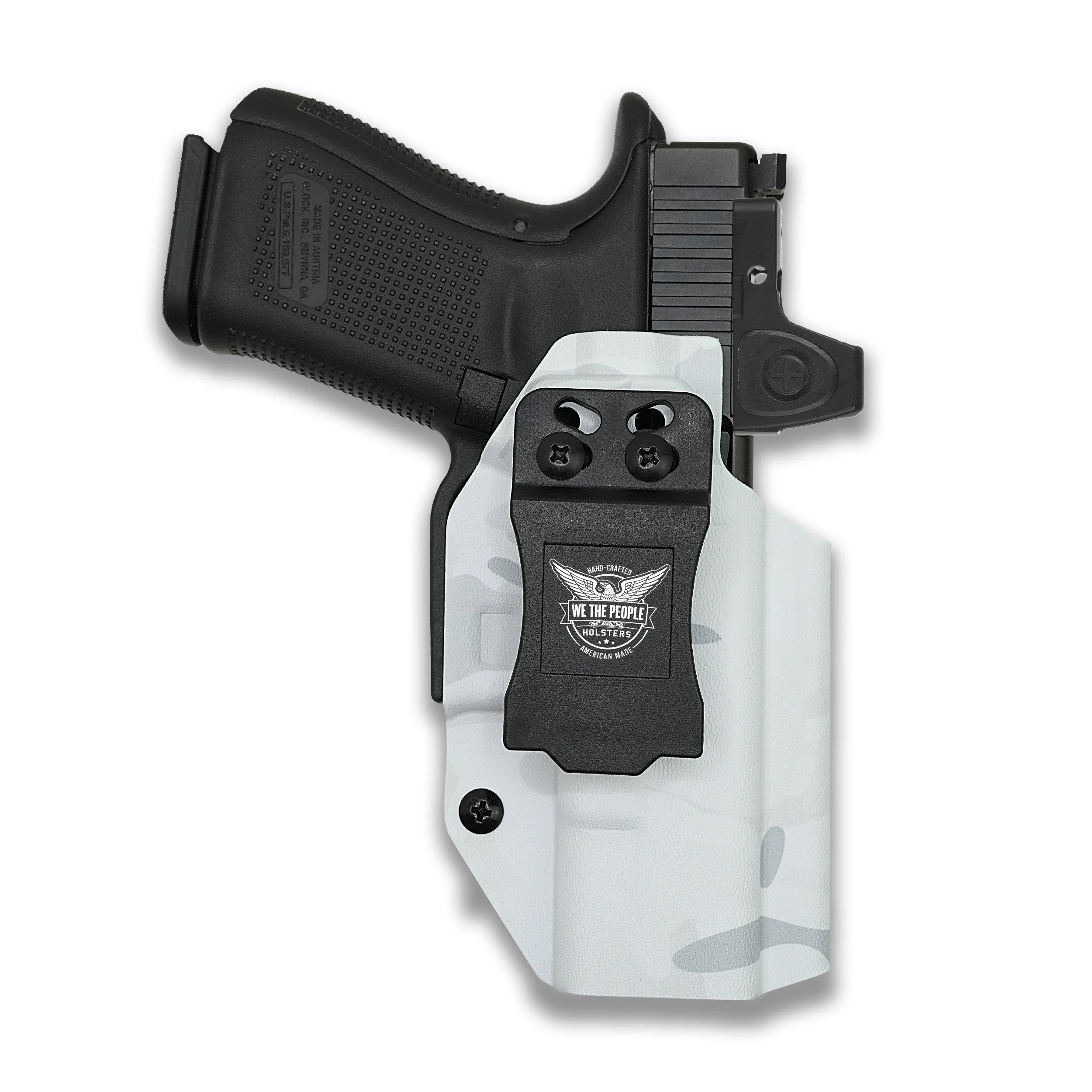 CZ P-10 F with Olight Valkyrie Turbo Light Red Dot Optic Cut IWB Holster - Image 91