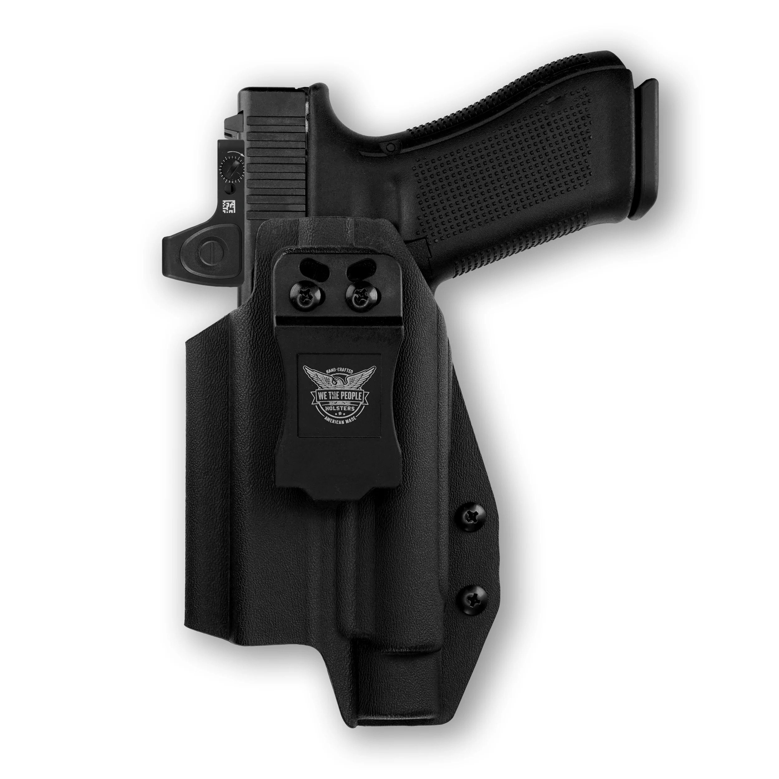 Glock 45 MOS with Olight PL-Pro Valkyrie Light Red Dot Optic Cut IWB Holster - Image 3