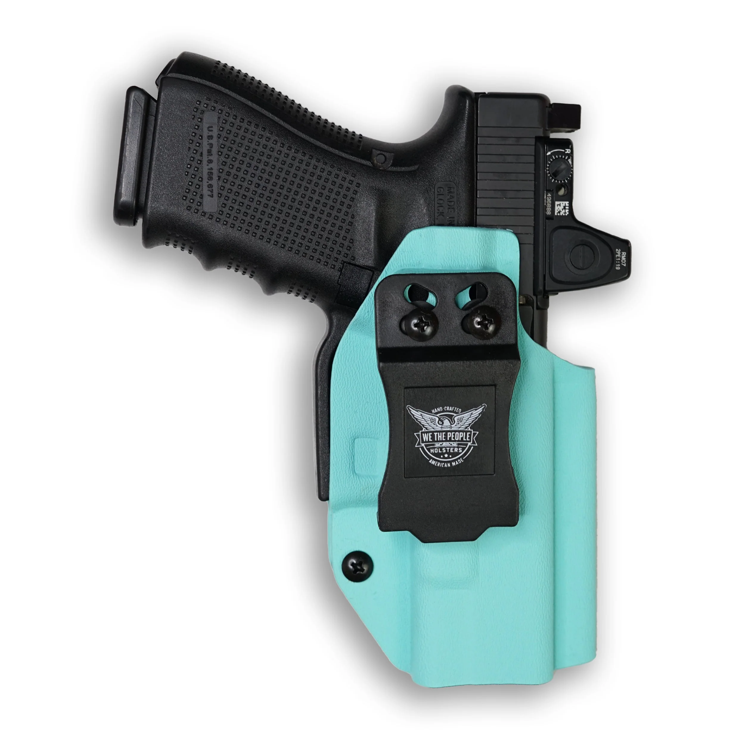Glock 19 MOS with Solofish SL-1091 Light Red Dot Optic Cut IWB Holster - Image 44