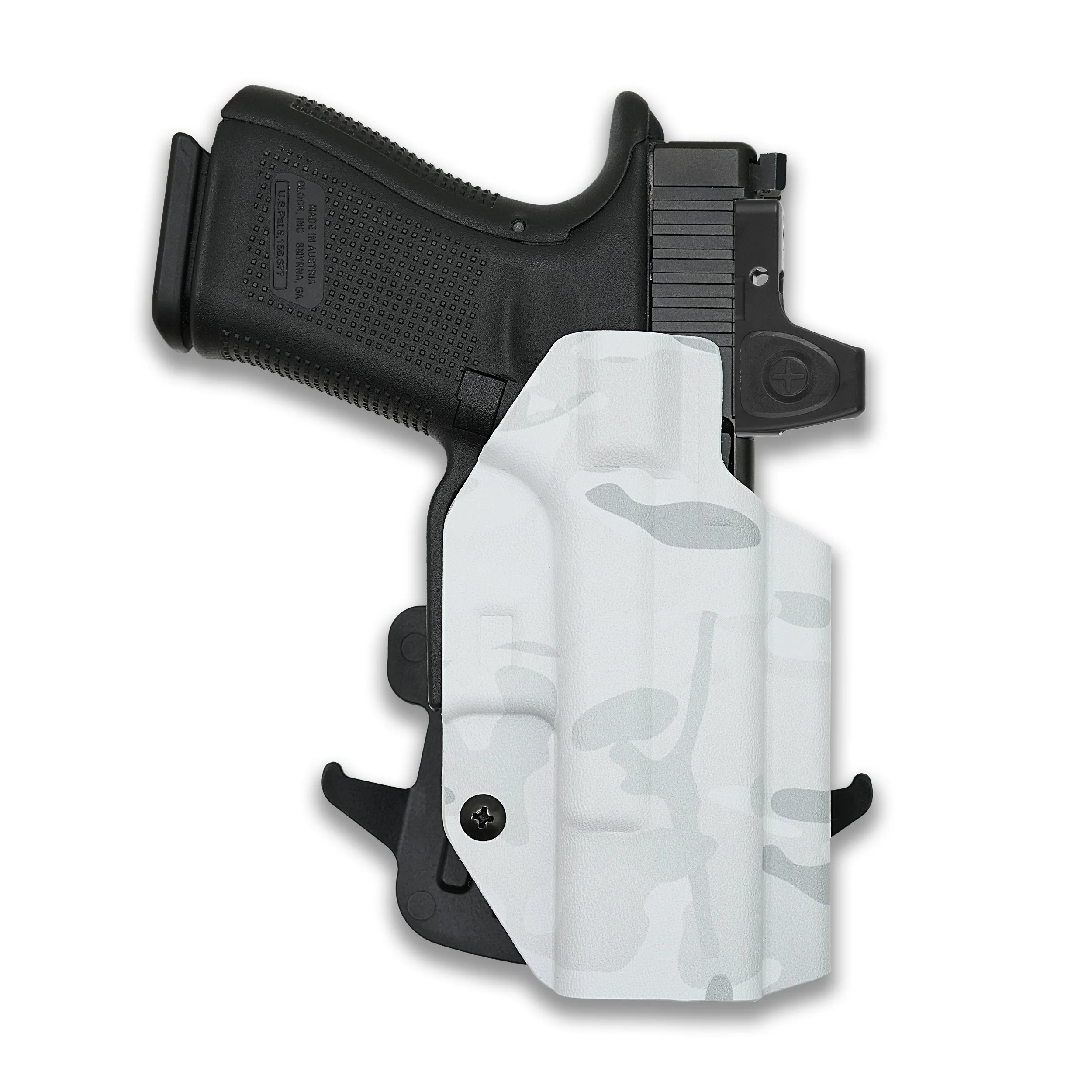 Glock 19 MOS with Streamlight TLR-3 Light Red Dot Optic Cut OWB Holster - Image 91