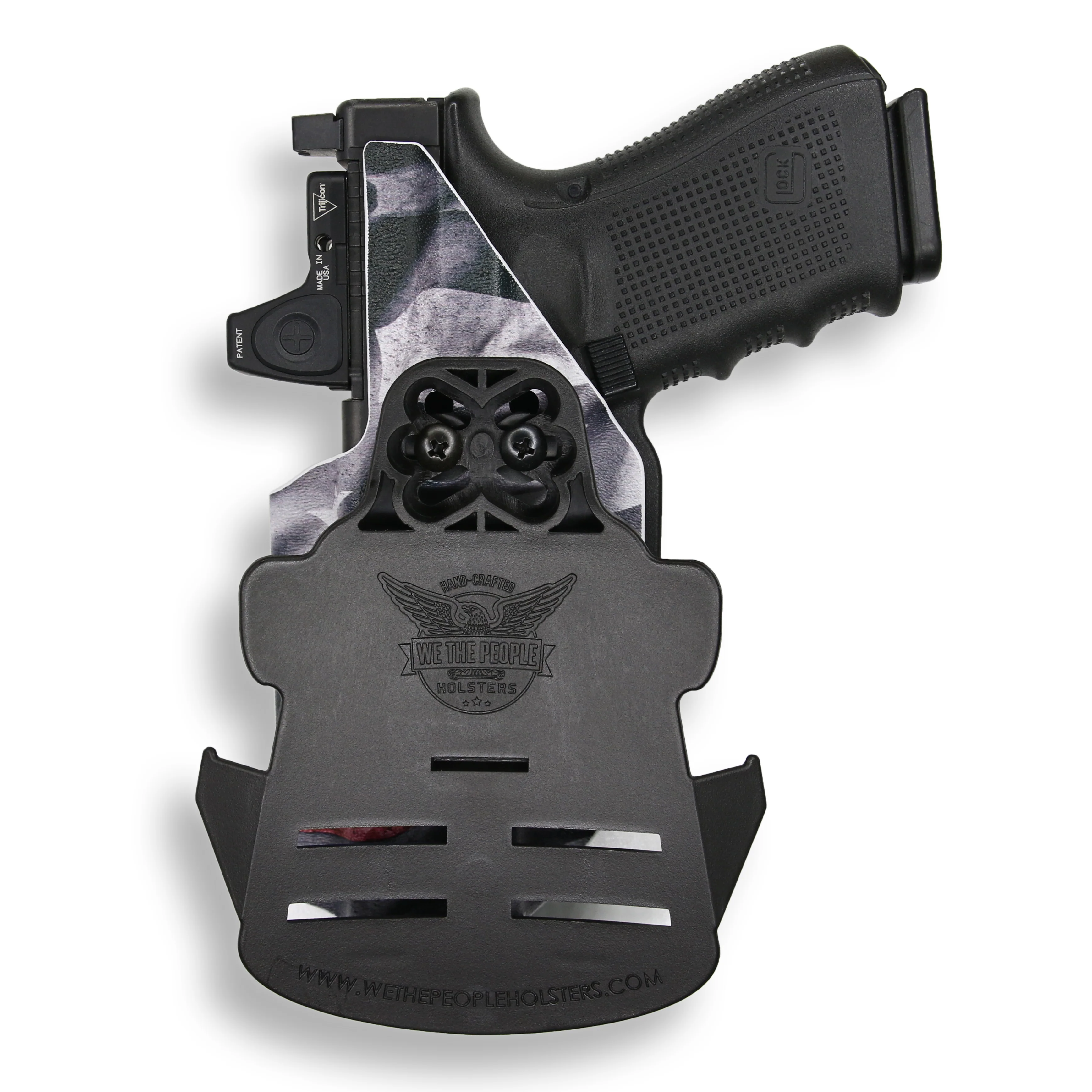 Glock 19X MOS with Streamlight TLR-8/8A Light/Laser Red Dot Optic Cut OWB Holster - Image 16