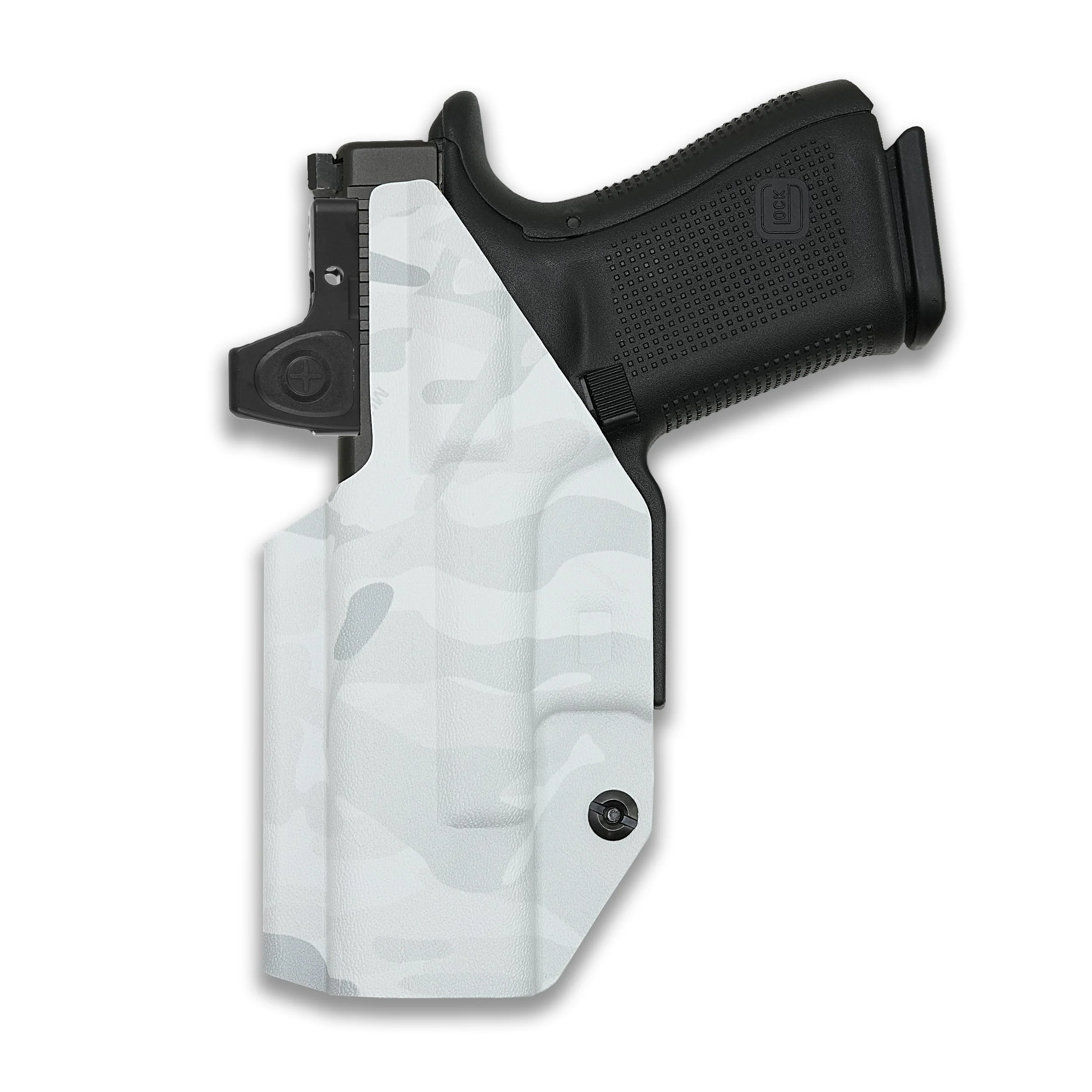 Smith & Wesson M&P / M2.0 4"/4.25" Compact 9/40 Manual Safety with Surefire X300U-A Light Red Dot Optic Cut IWB Holster - Image 92