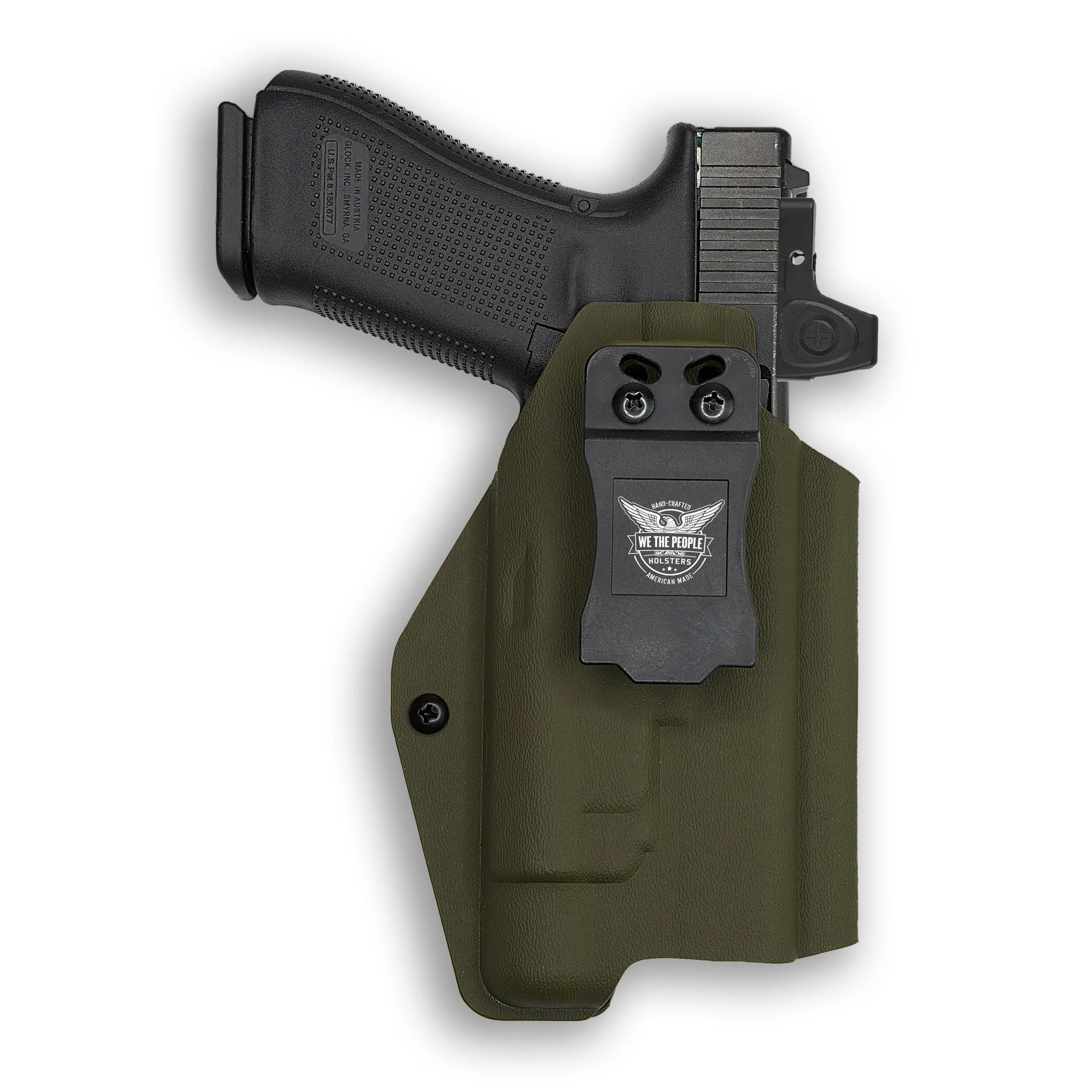 Glock 20 MOS with Surefire X300T-B Light Red Dot Optic Cut IWB Holster - Image 103