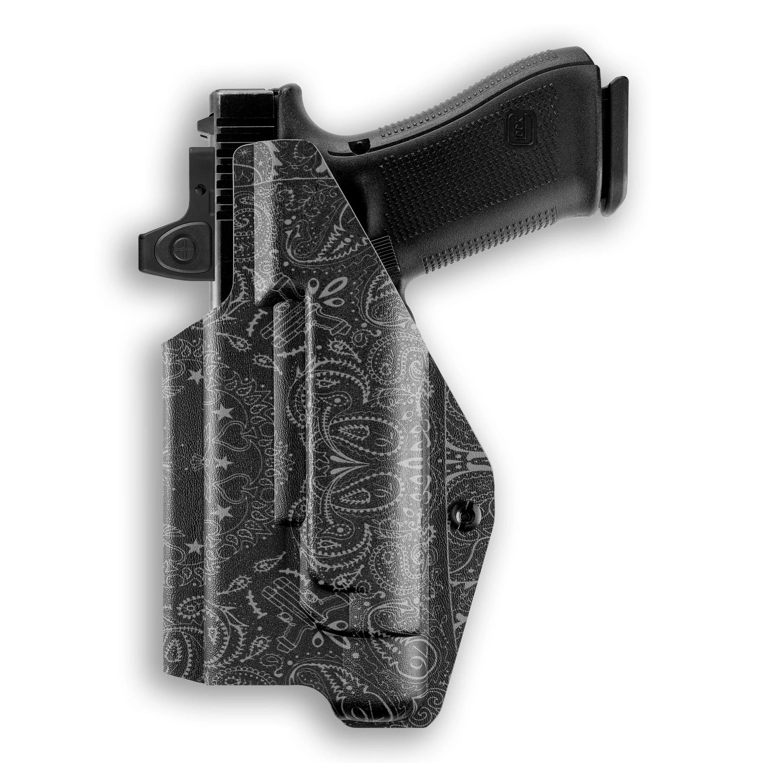 Glock 20 MOS with Surefire X300T-B Light Red Dot Optic Cut IWB Holster - Image 112