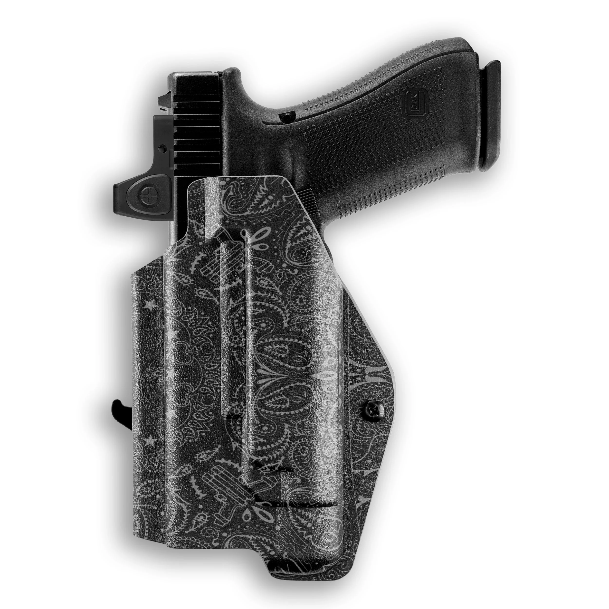 Glock 20 MOS with Surefire X300T-B Light Red Dot Optic Cut OWB Holster - Image 113