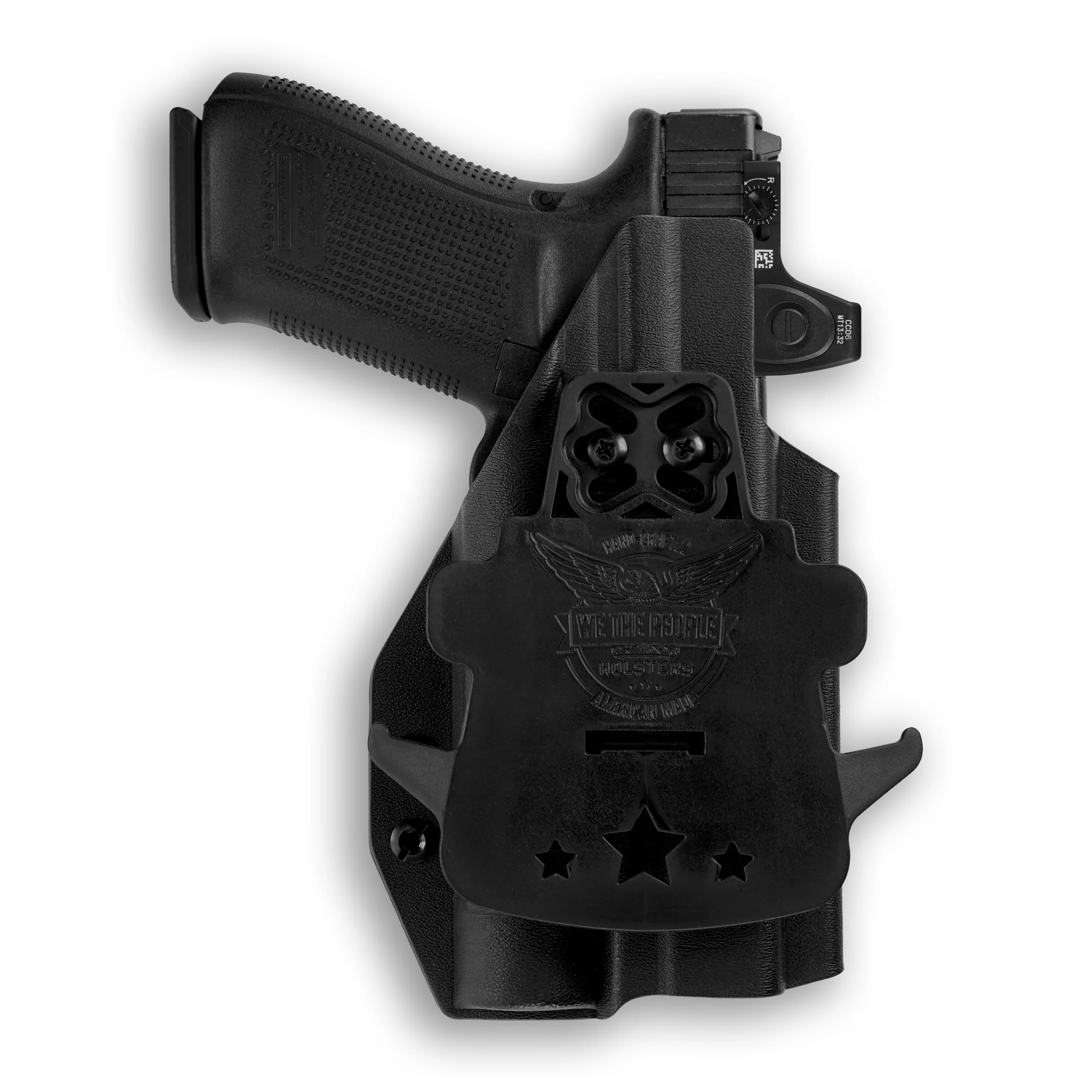 Glock 21 with Streamlight TLR-1/1S/HL Light Red Dot Optic Cut OWB Holster - Image 4