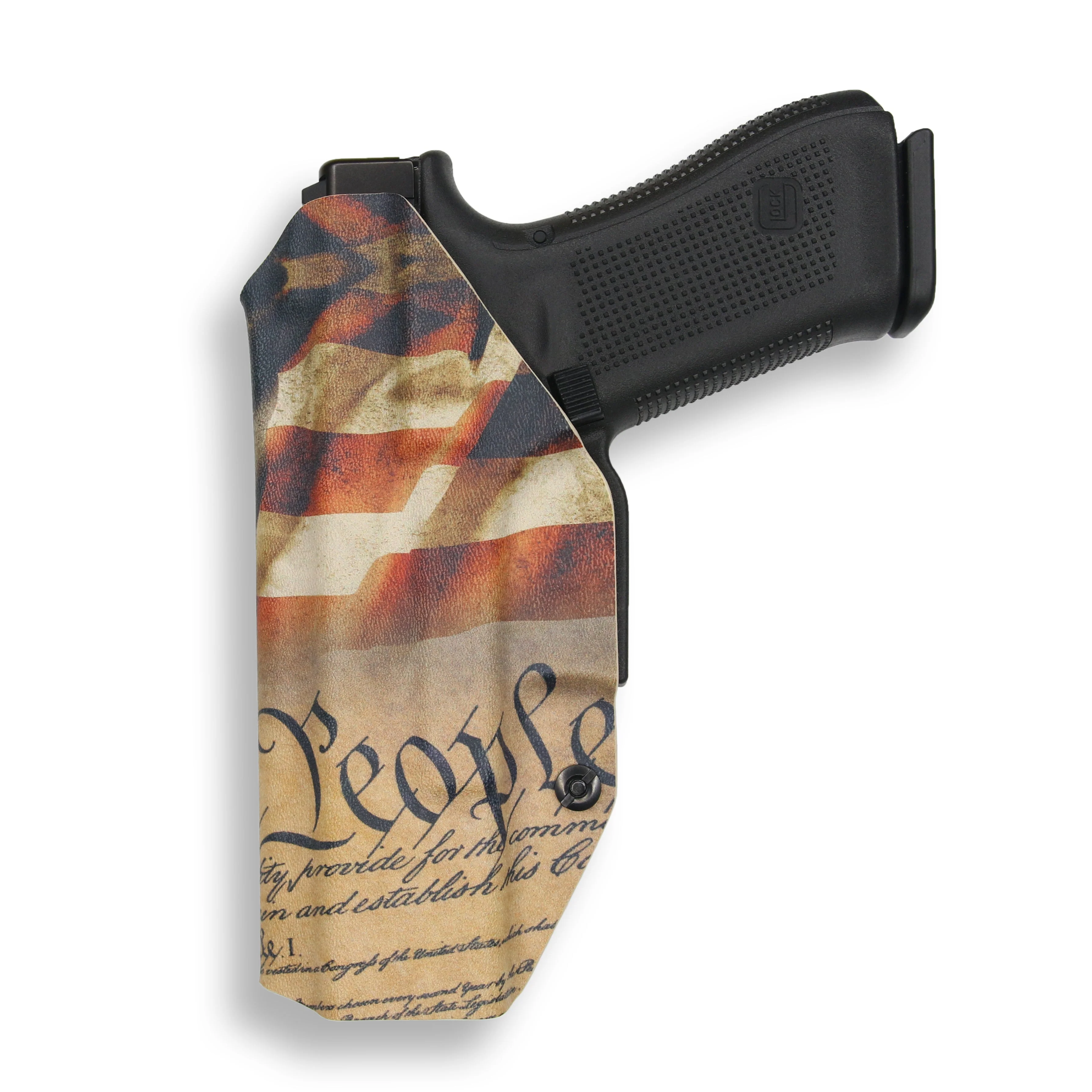 Glock 22 Gen 1-4 with Olight Baldr S Light IWB Holster - Image 12