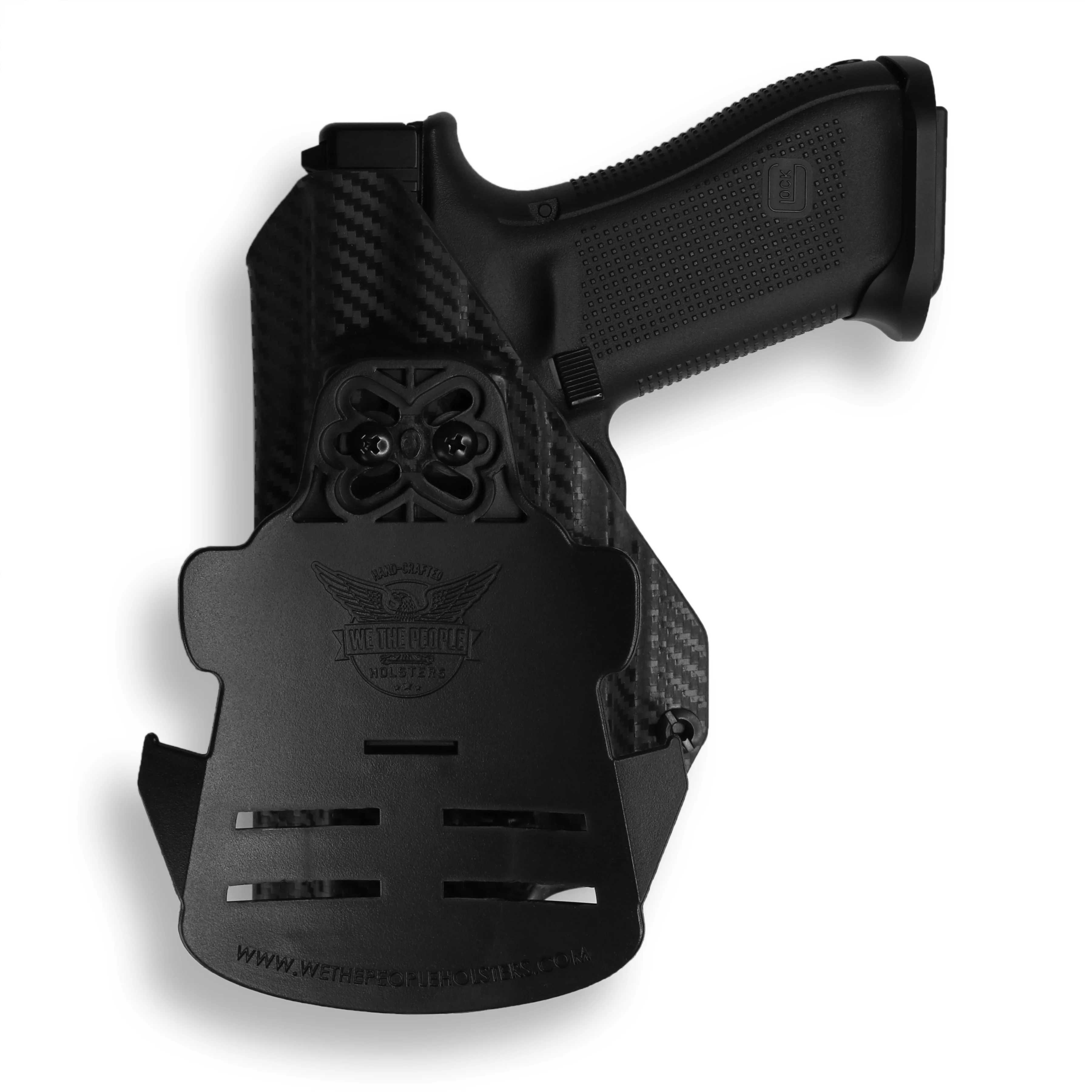 Glock 22 Gen 1-4 with Olight PL-Mini 2 Valkyrie Light OWB Holster - Image 8