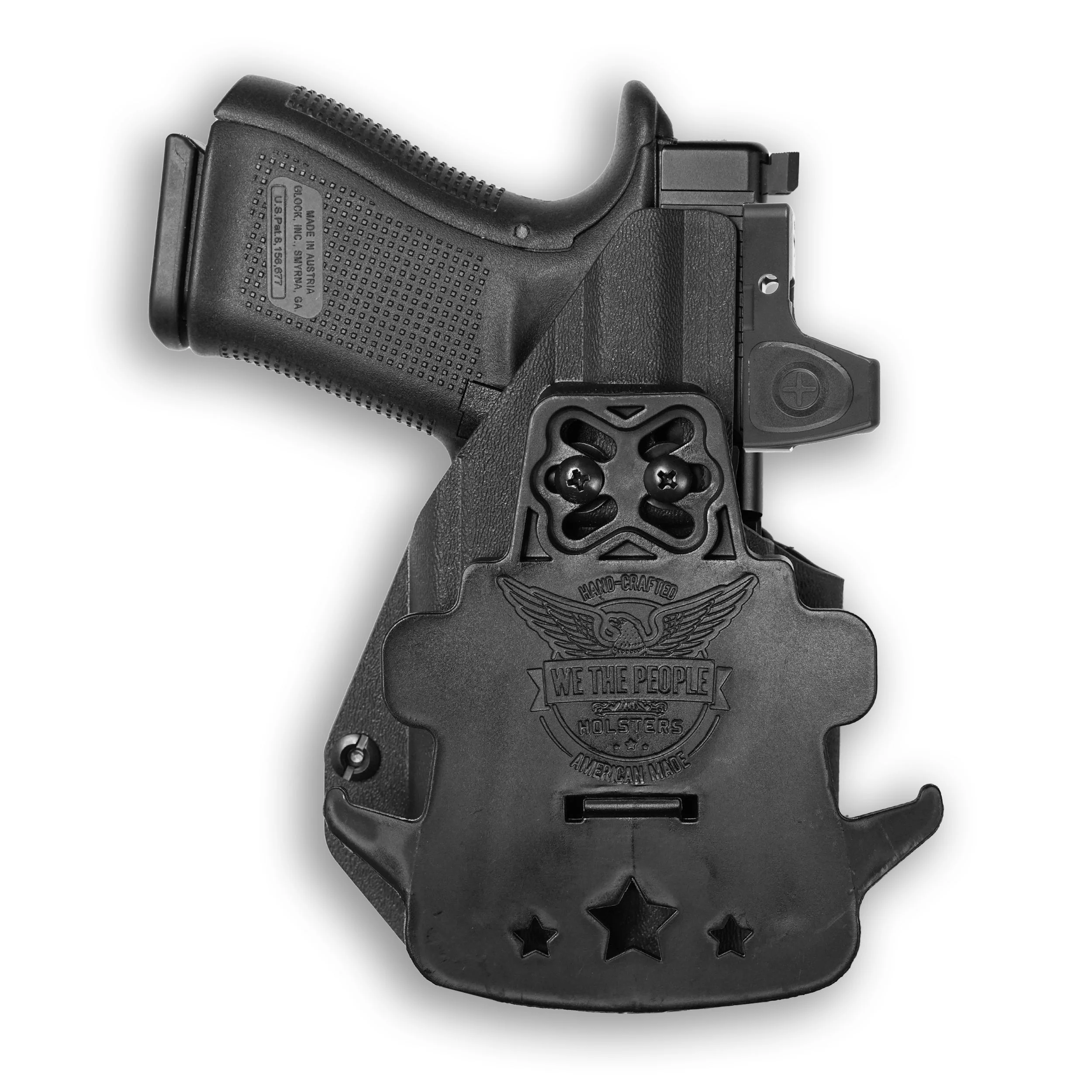 Glock 23 Gen 5 MOS with Streamlight TLR-8/8A Light/Laser Red Dot Optic Cut OWB Holster - Image 4