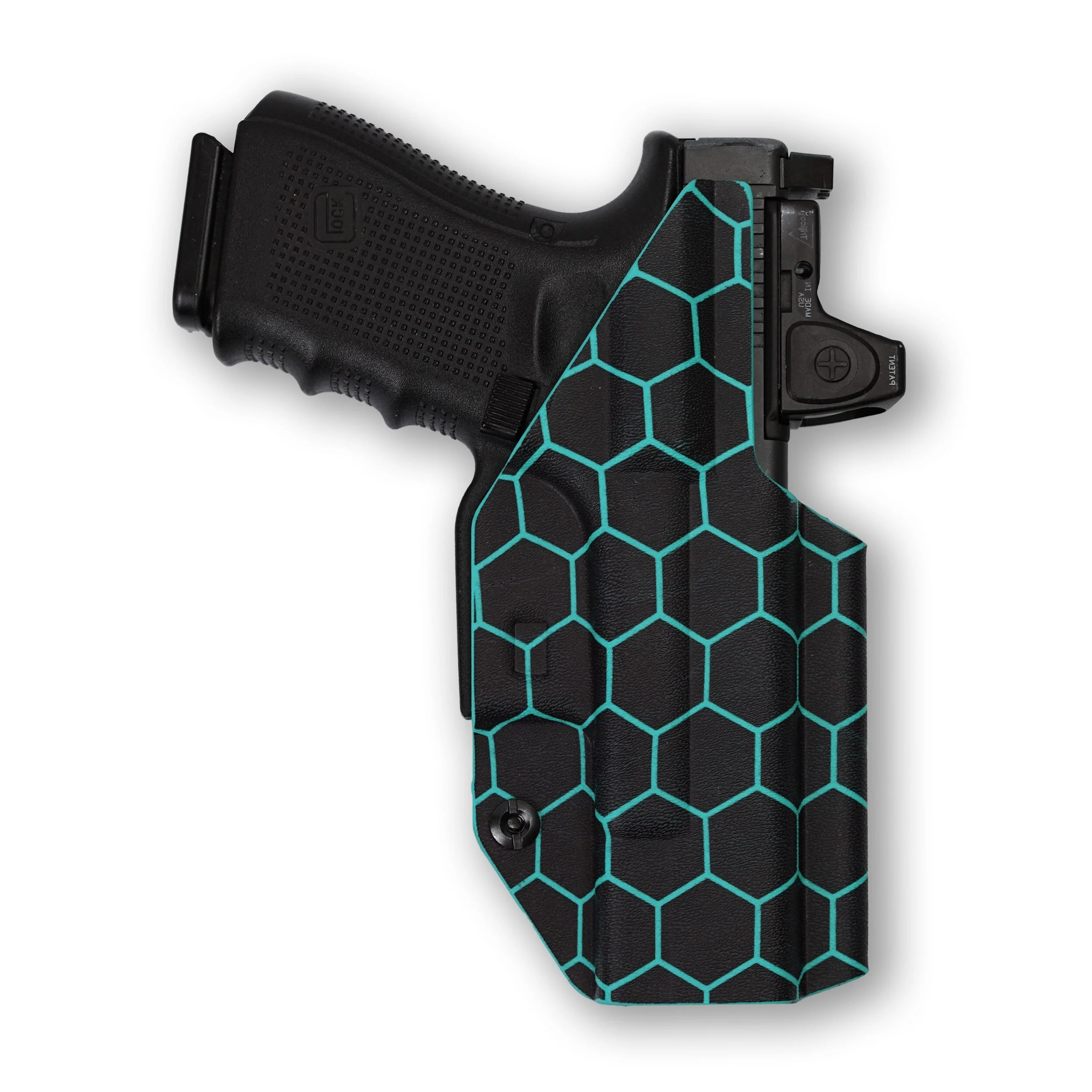 Glock 31 MOS with Olight Baldr RL Mini Light Red Dot Optic Cut IWB Holster - Image 74