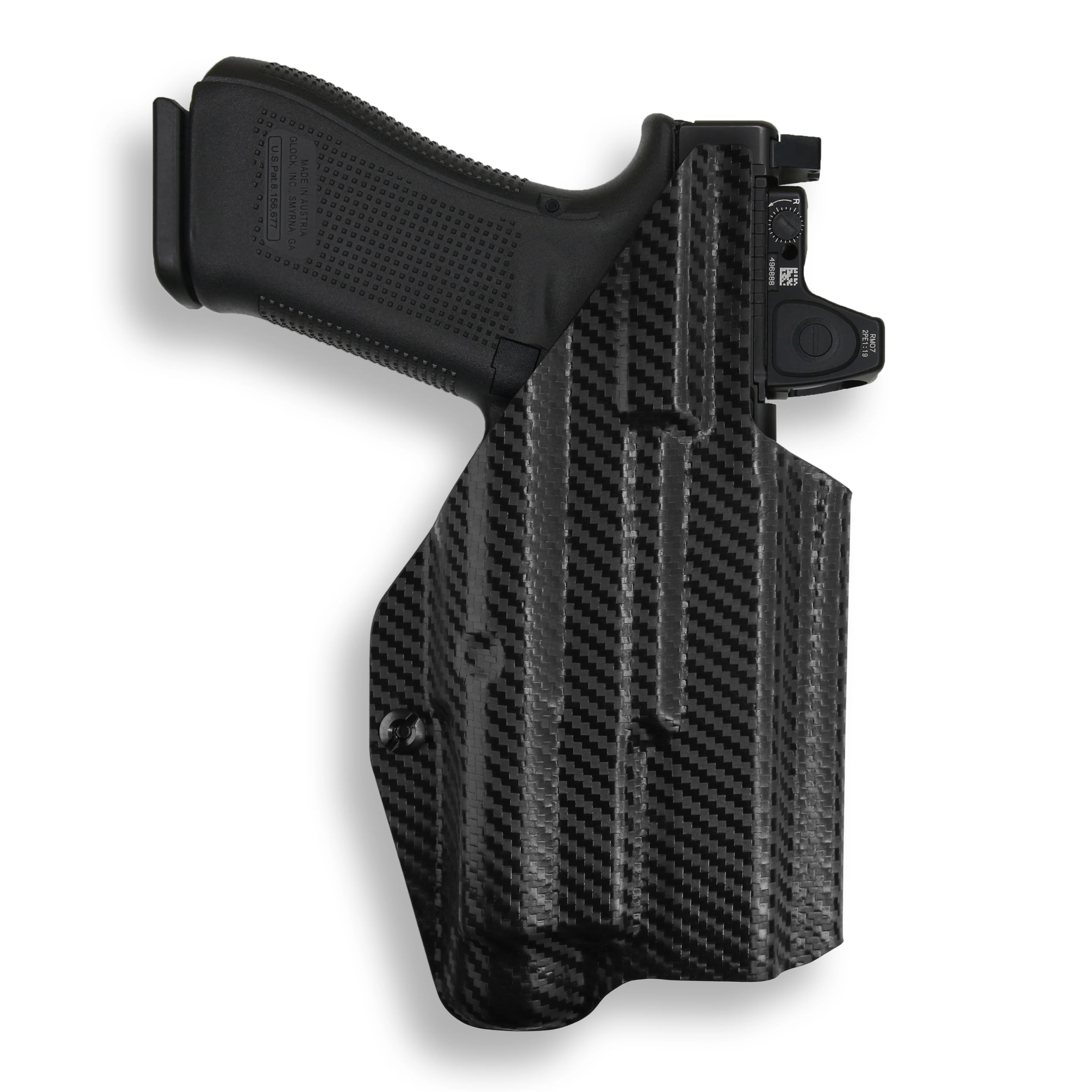 Glock 31 MOS with Streamlight TLR-1/1S/HL Light Red Dot Optic Cut IWB Holster - Image 6
