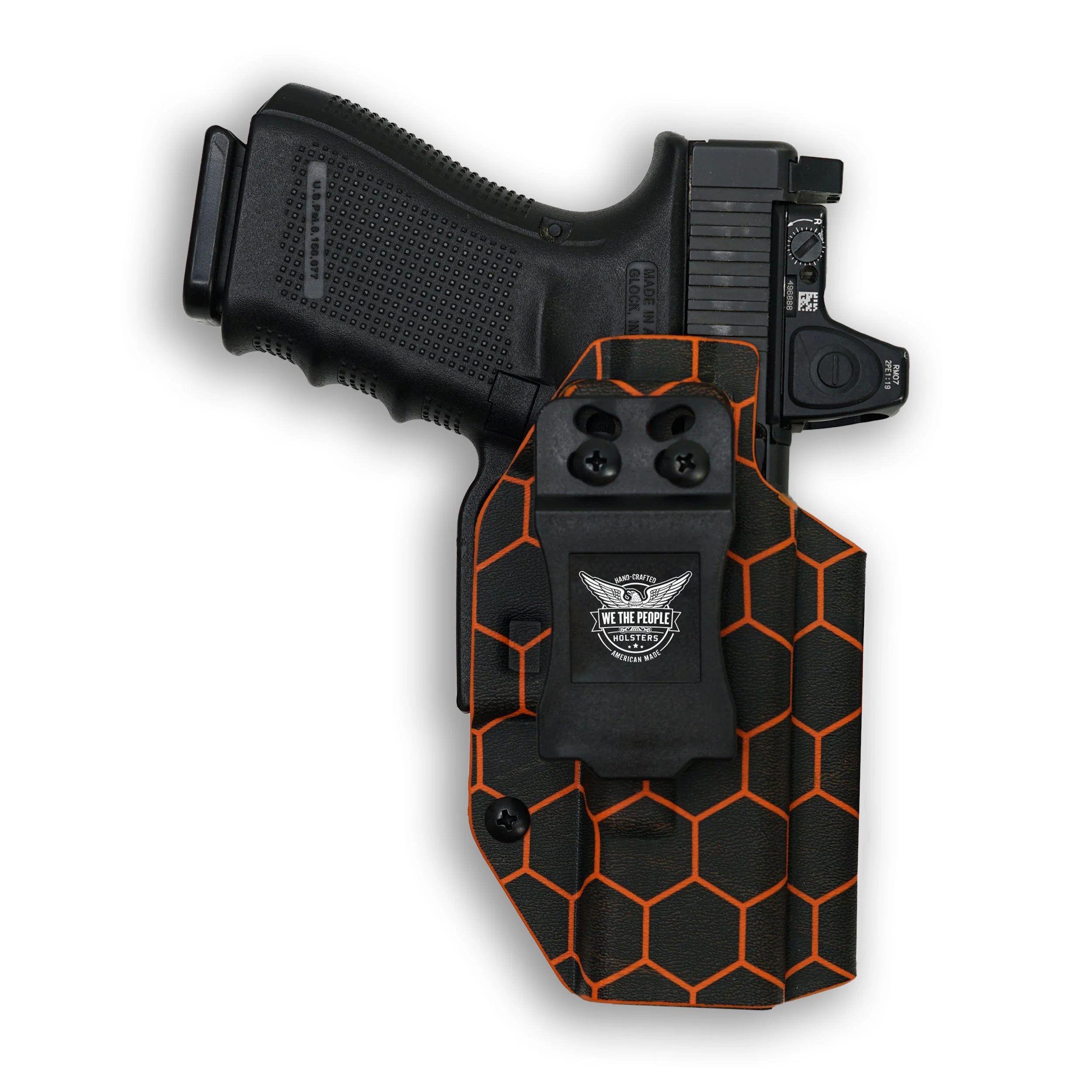 Glock 31 MOS with Streamlight TLR-1/1S/HL Light Red Dot Optic Cut IWB Holster - Image 68