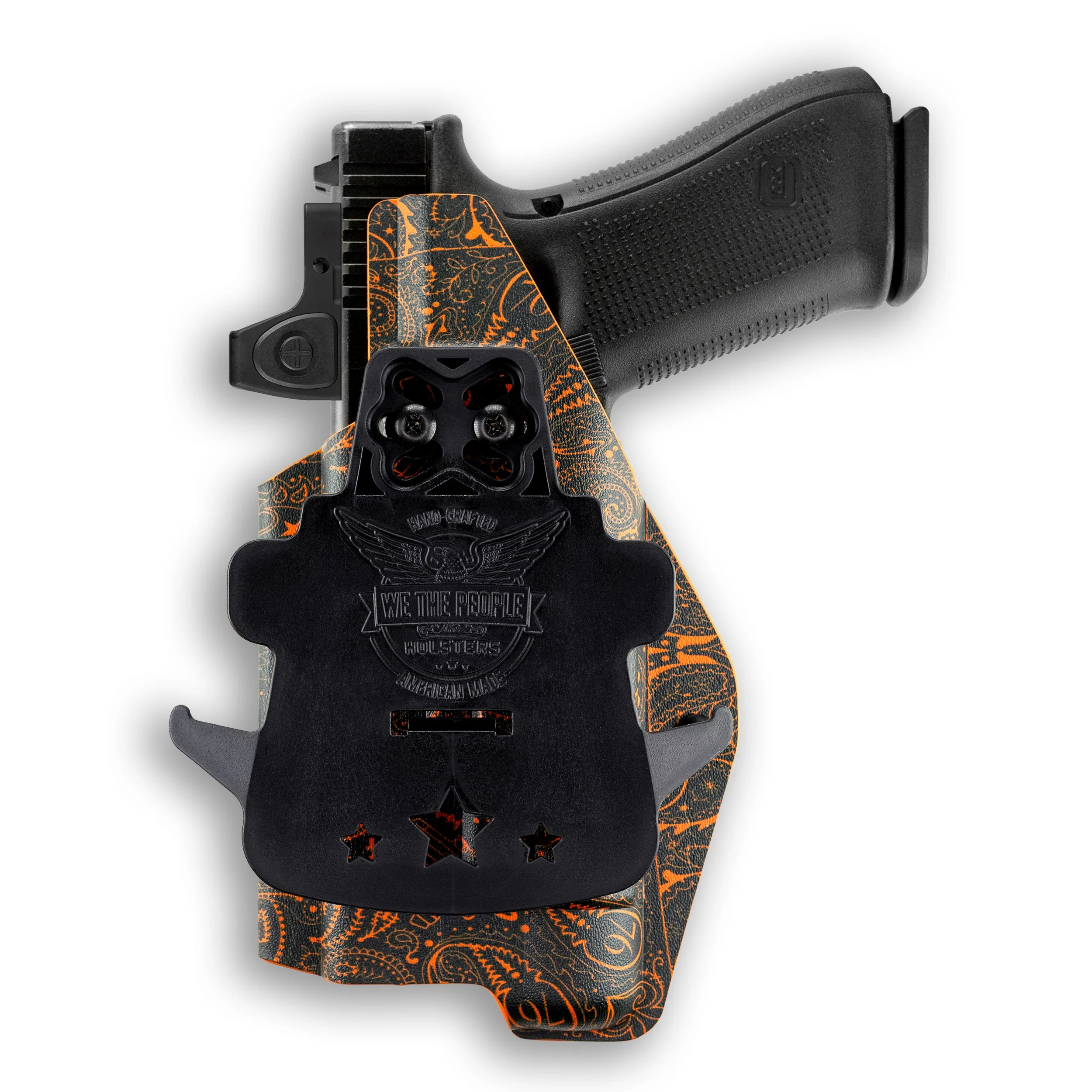 Glock 31 MOS with Surefire X300T-B Light Red Dot Optic Cut OWB Holster - Image 116