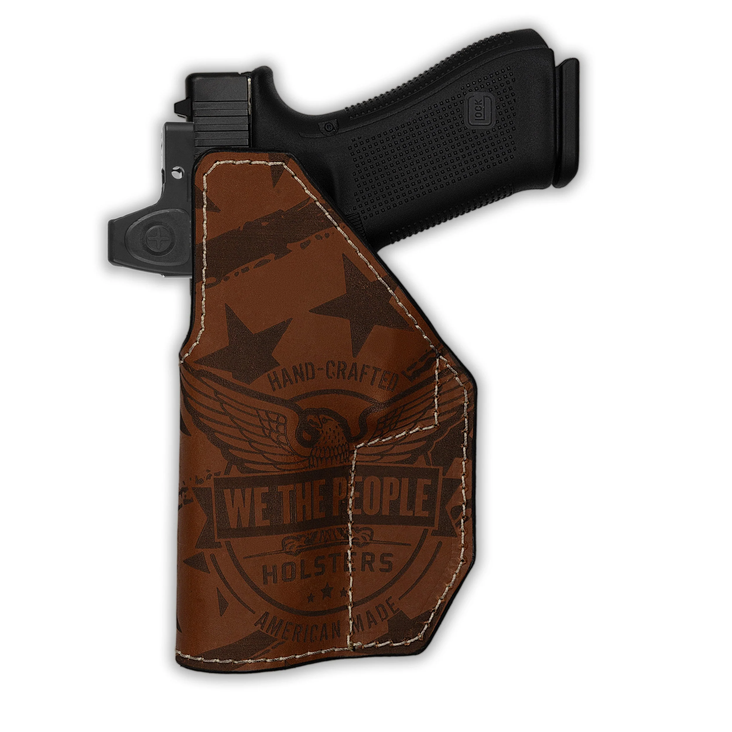 Heckler & Koch USP Red Dot Optic Cut Independence Leather IWB Slimfit Holster - Image 2