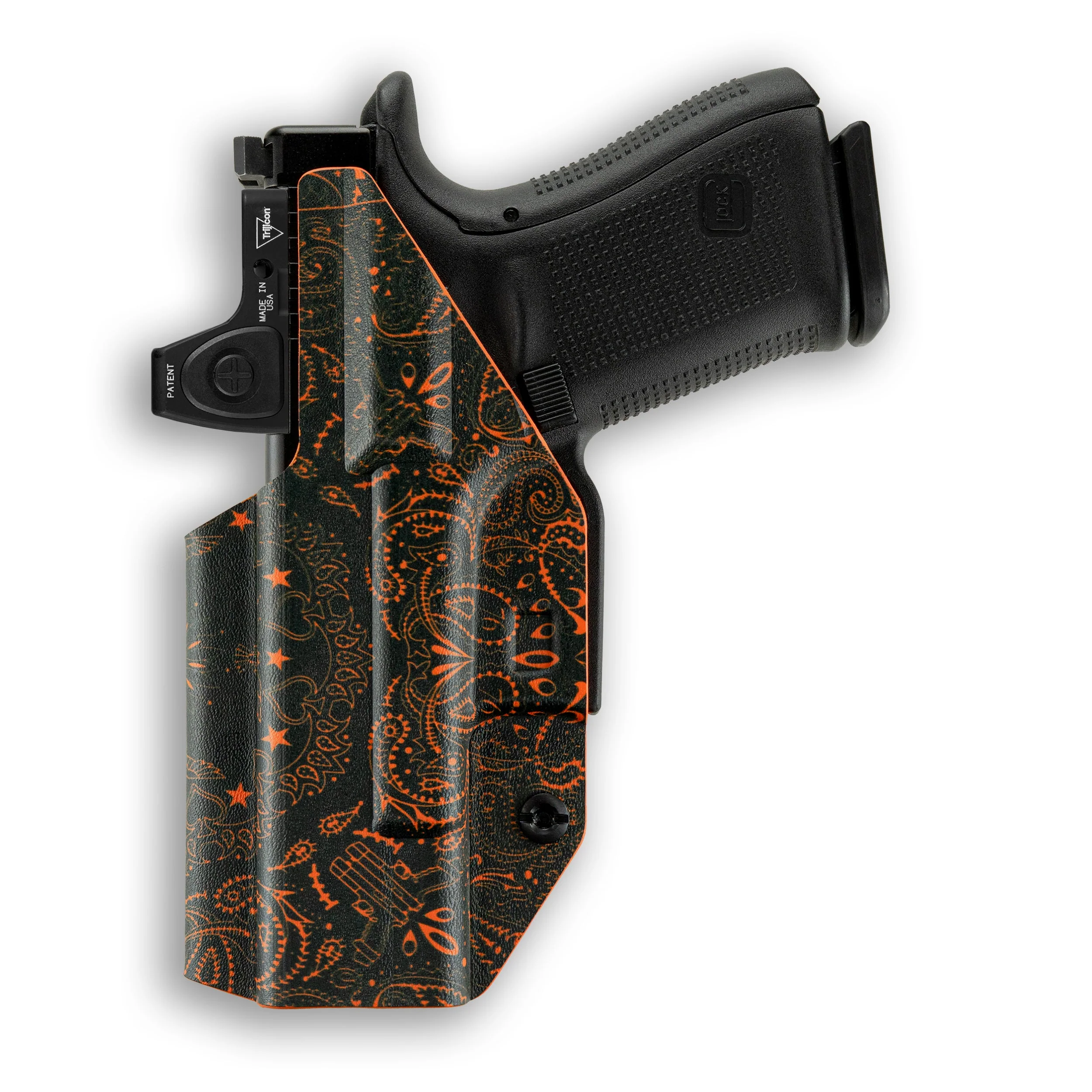 Kimber 1911 4" 45ACP No Rail Only Red Dot Optic Cut IWB Holster - Image 116