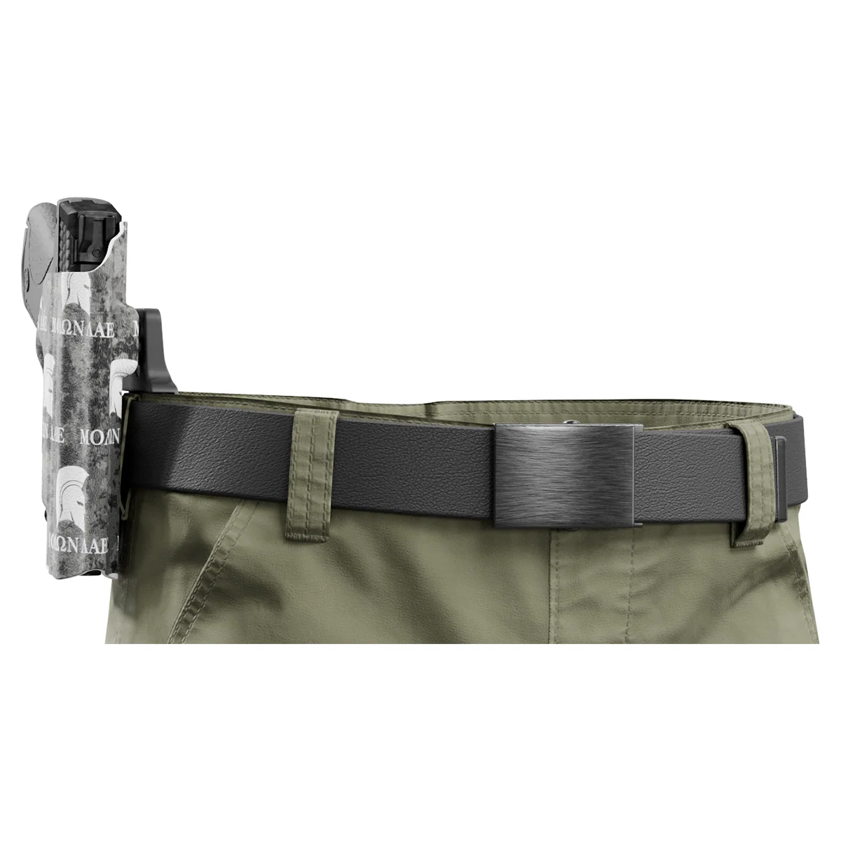 Molon Labe Come and Take Them Kydex OWB Paddle holster Custom Designed Paddle - Image 5