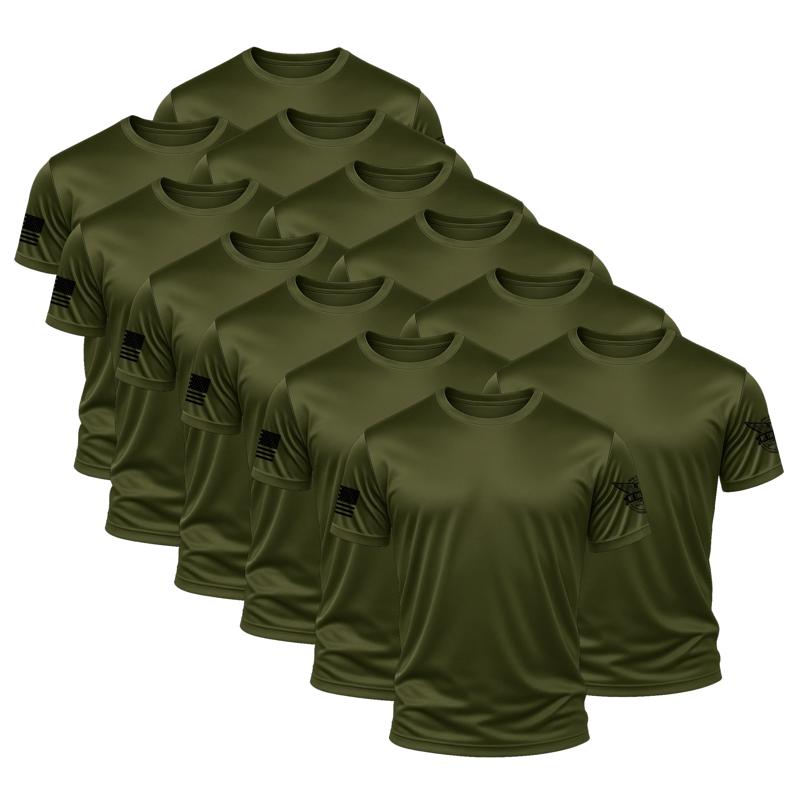 Olive Performance Shirt Bundle (12 Pack)