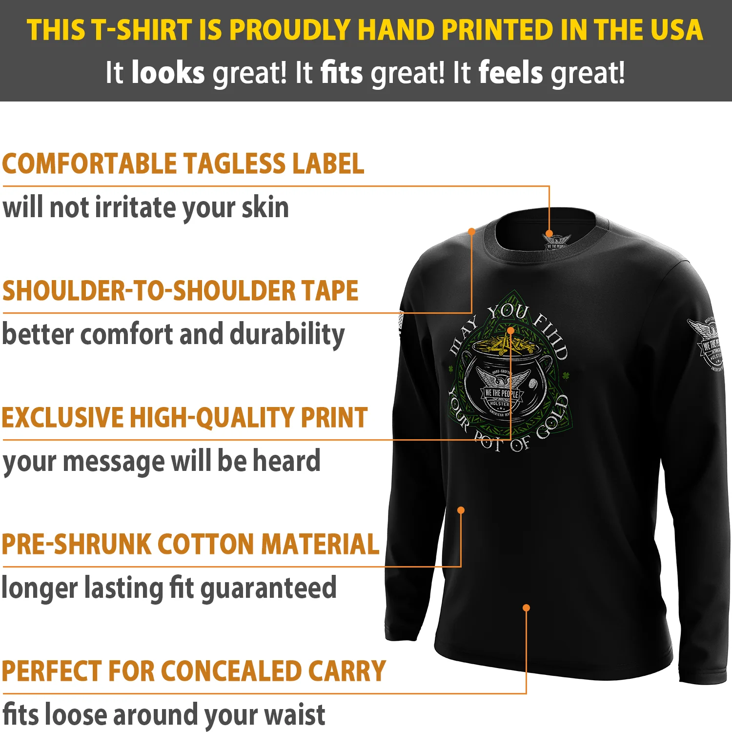 Pot O' Gold Long Sleeve Shirt - Image 6
