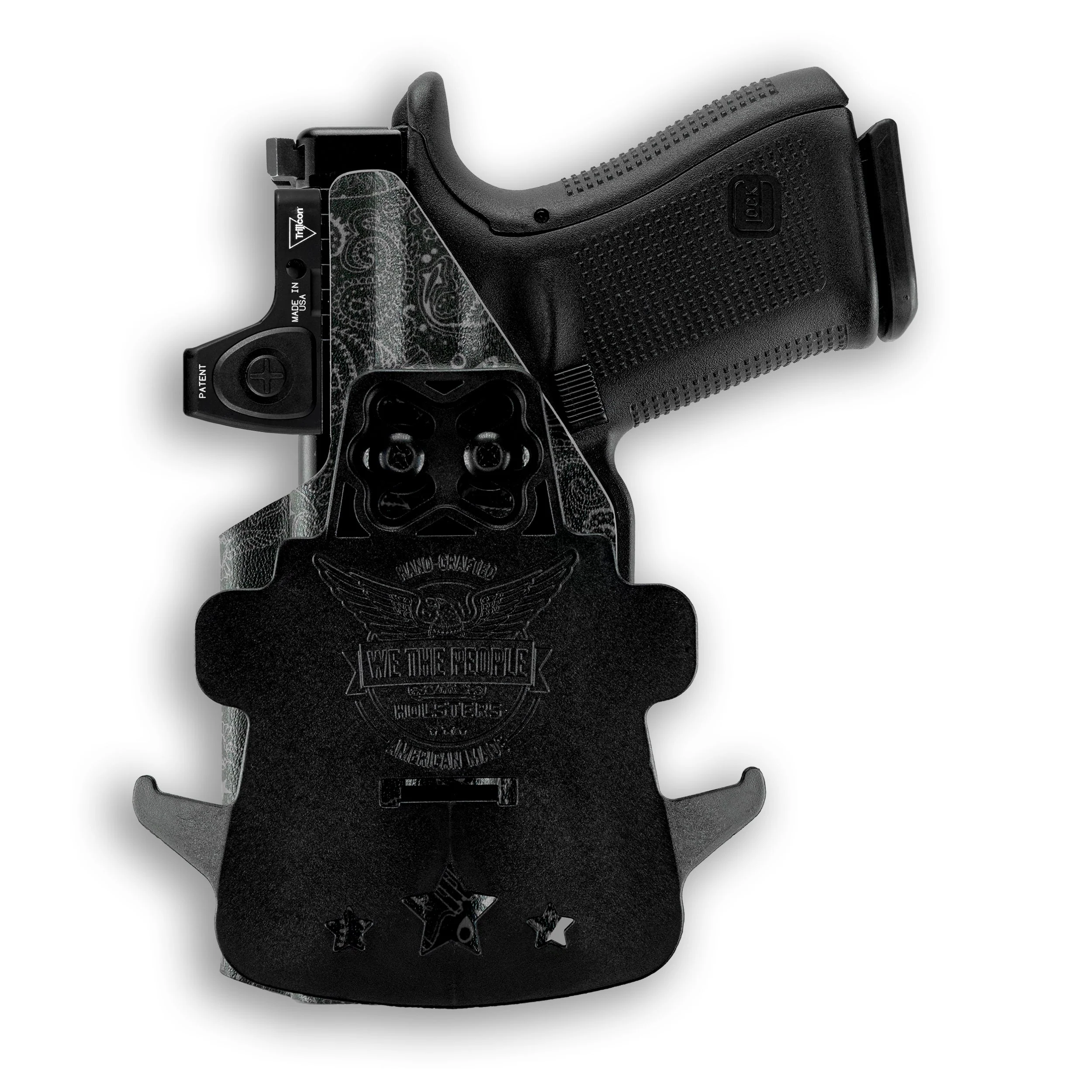 PSA Dagger Compact SW4 RMR Slide Threaded Barrel 4.5" Red Dot Optic Cut OWB Holster - Image 112