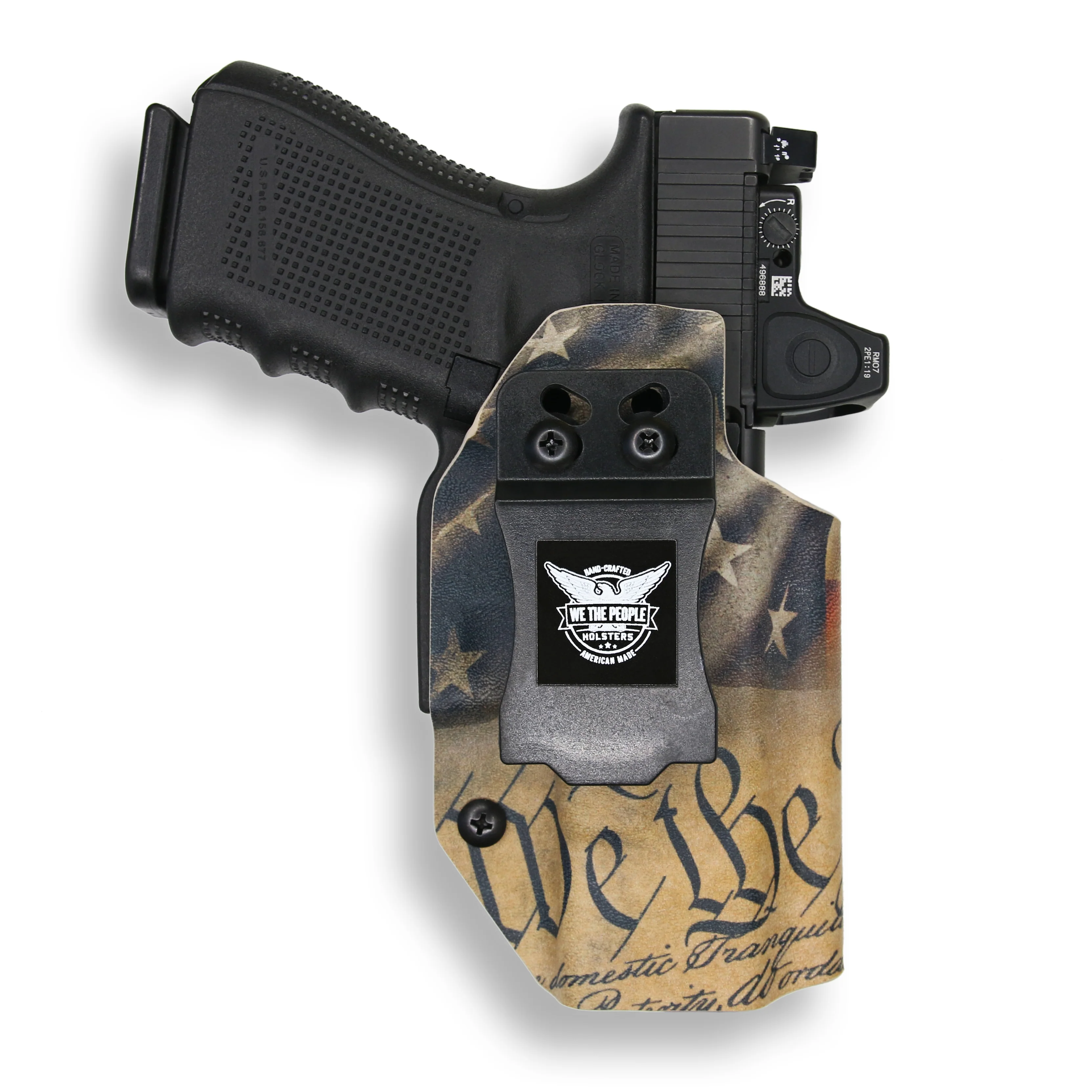 PSA Dagger Full Size S RMR 3.9" Red Dot Optic Cut IWB Holster - Image 11