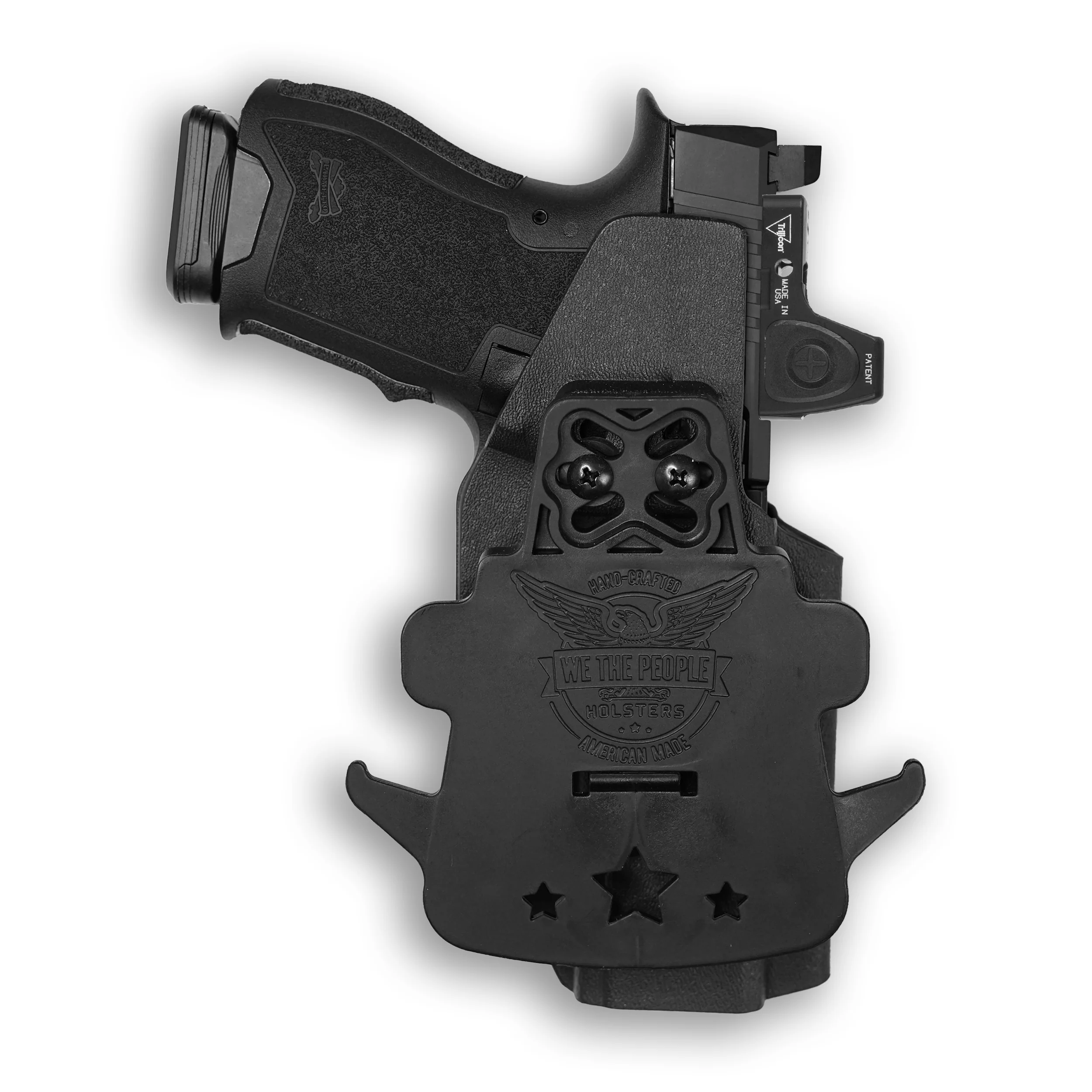 PSA Dagger Compact SW4 RMR Slide Threaded Barrel 4.5" Red Dot Optic Cut OWB Holster - Image 4