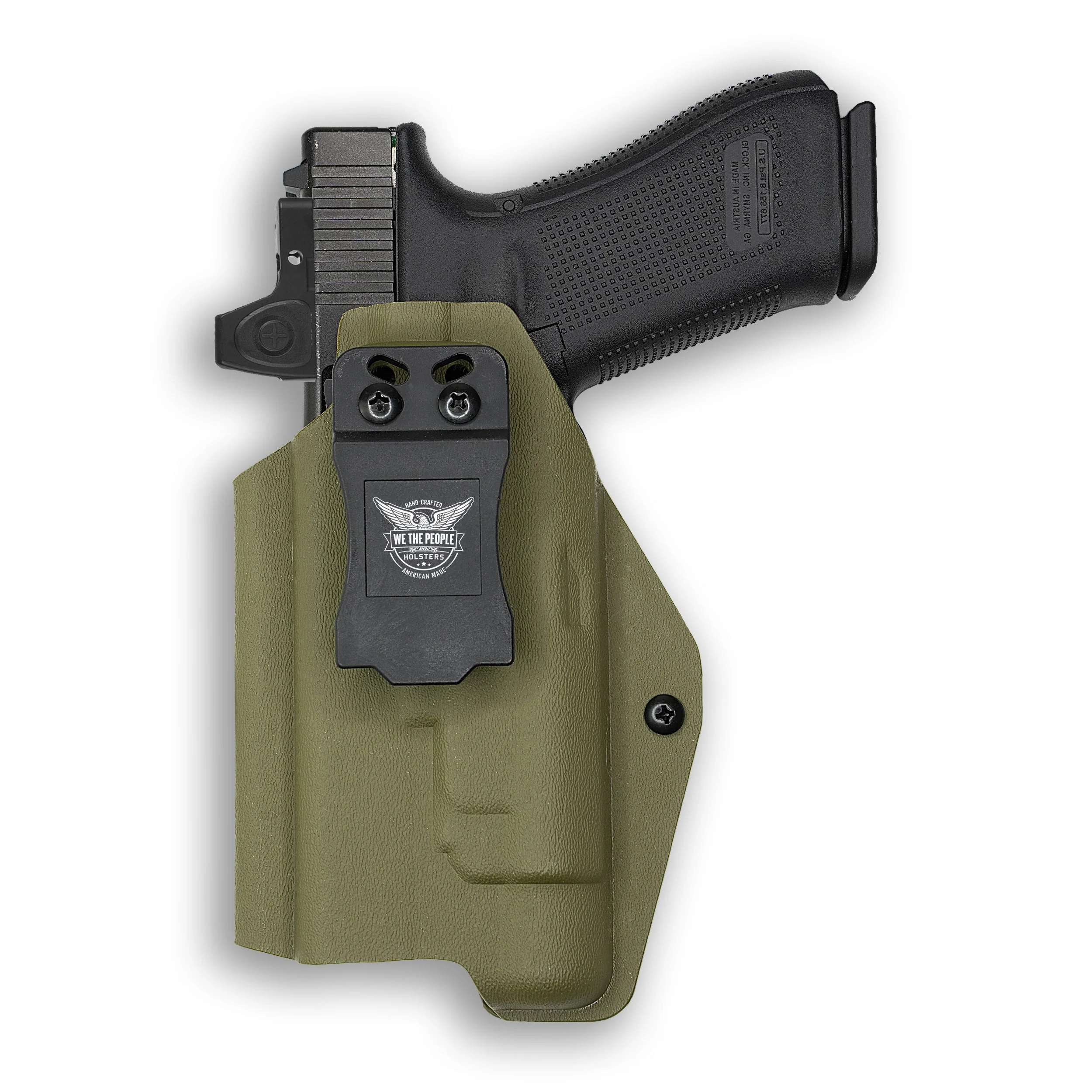 PSA Dagger Full Size SX RMR 4.5" with Surefire X300U-A Light Red Dot Optic Cut IWB Holster - Image 101