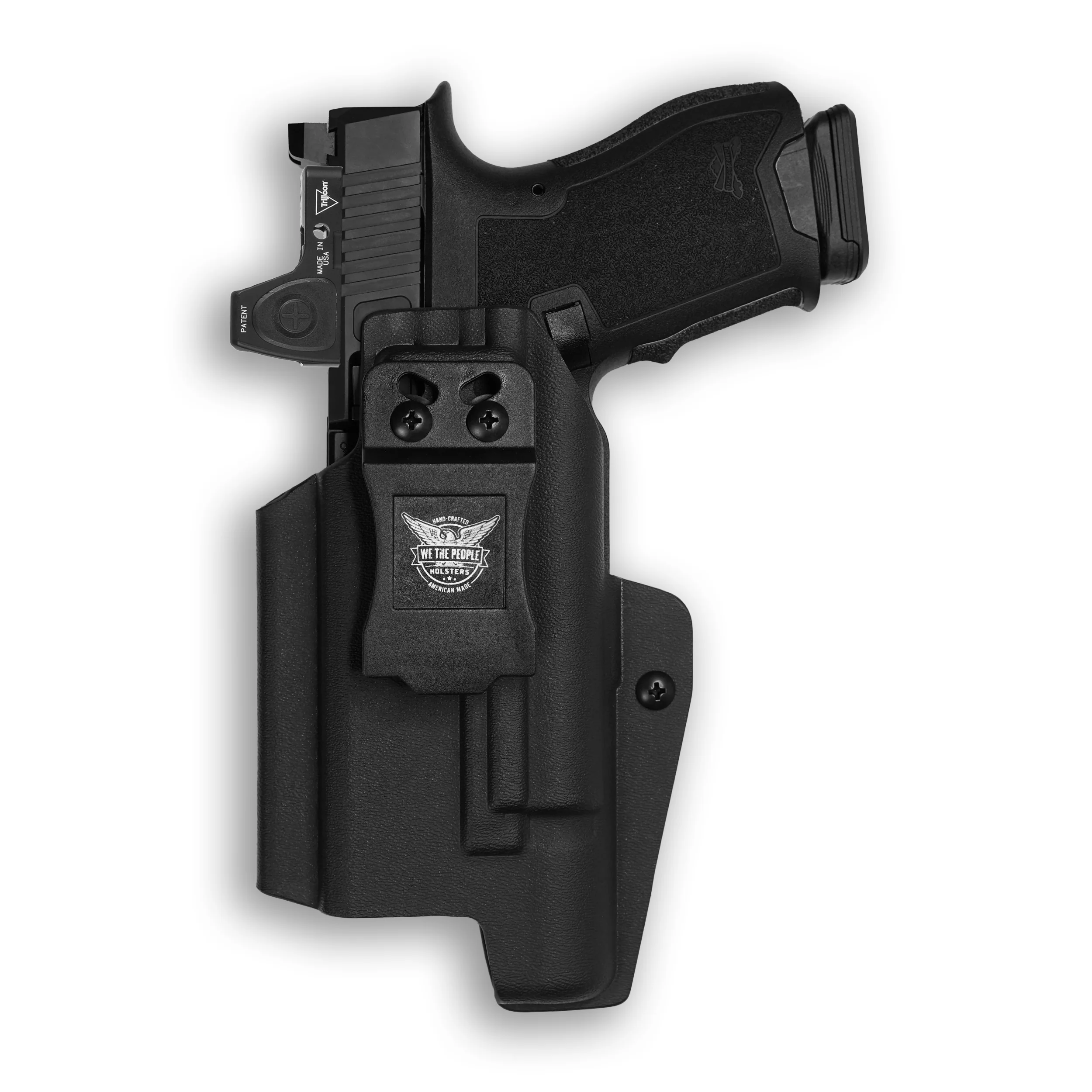 PSA Dagger Full Size SX RMR 4.5" with Surefire X300U-A Light Red Dot Optic Cut IWB Holster - Image 3