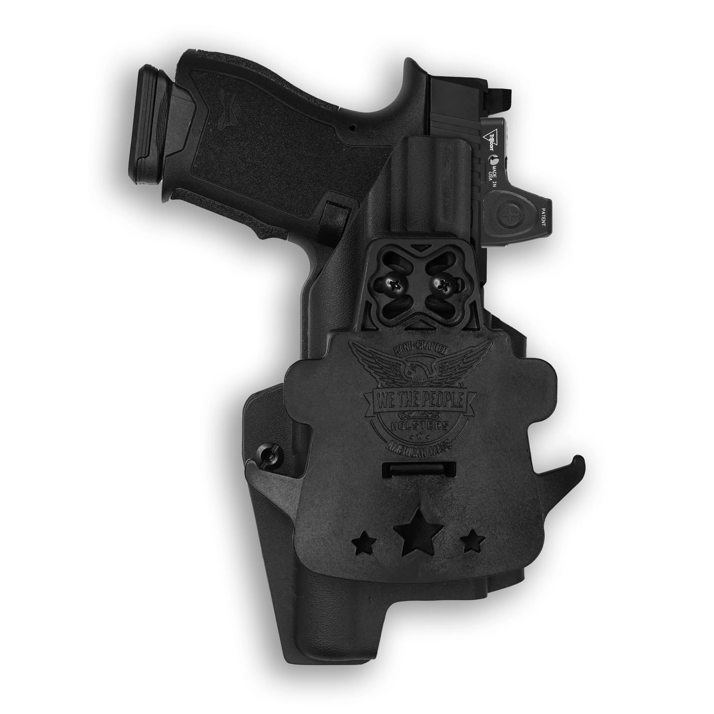 PSA Dagger Full Size SX RMR 4.5" with Surefire X300U-A Light Red Dot Optic Cut OWB Holster - Image 4