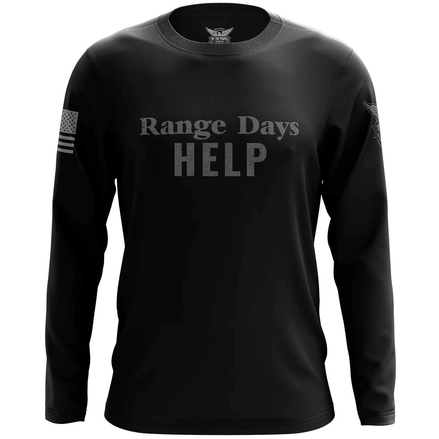 Range Nights Help Long Sleeve Shirt