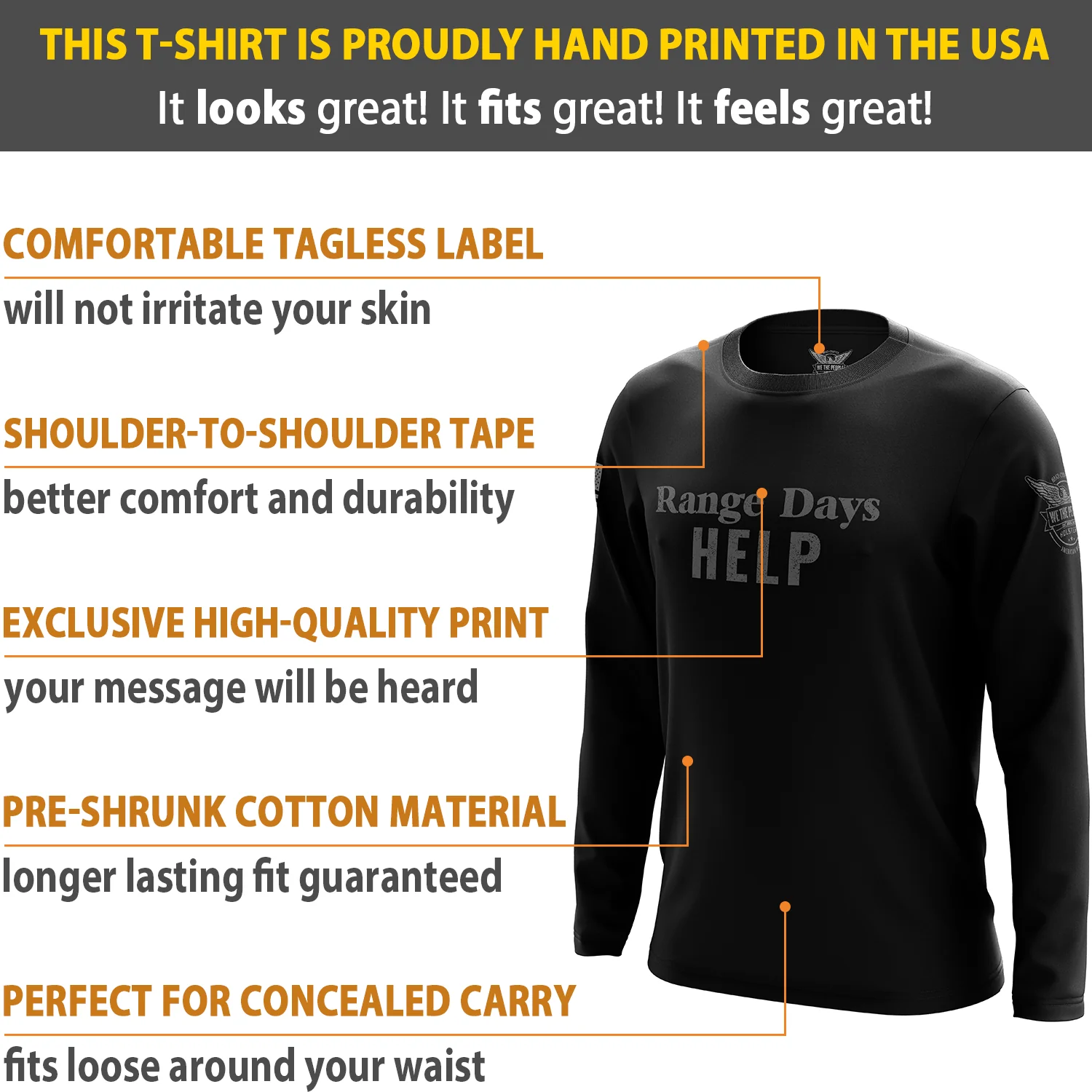 Range Nights Help Long Sleeve Shirt - Image 6