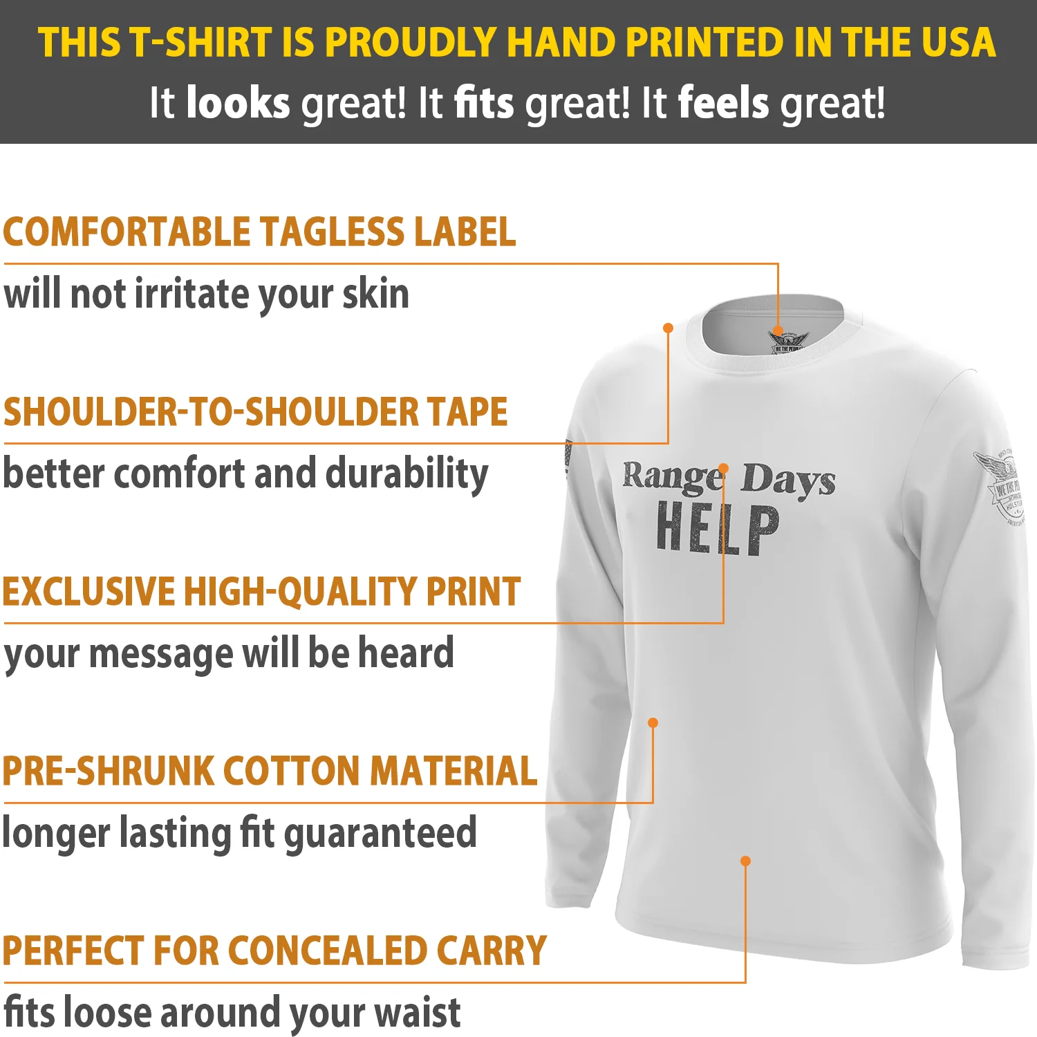Range Nights Help Long Sleeve Shirt - Image 7