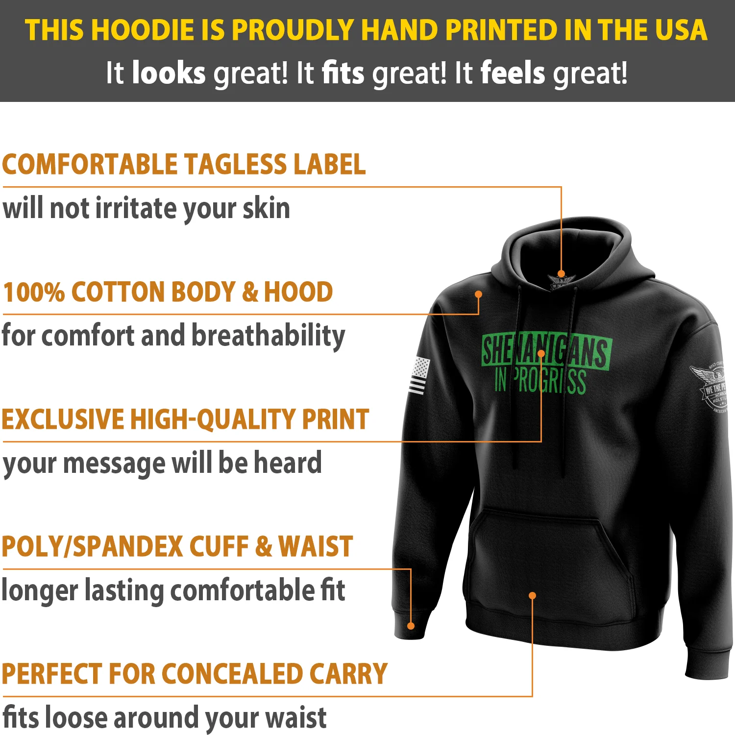 Shenanigans In Progress Hoodie - Image 5